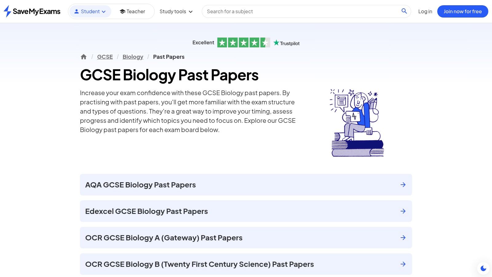 Save My Exams – AQA Biology Past Papers and Mock Exams