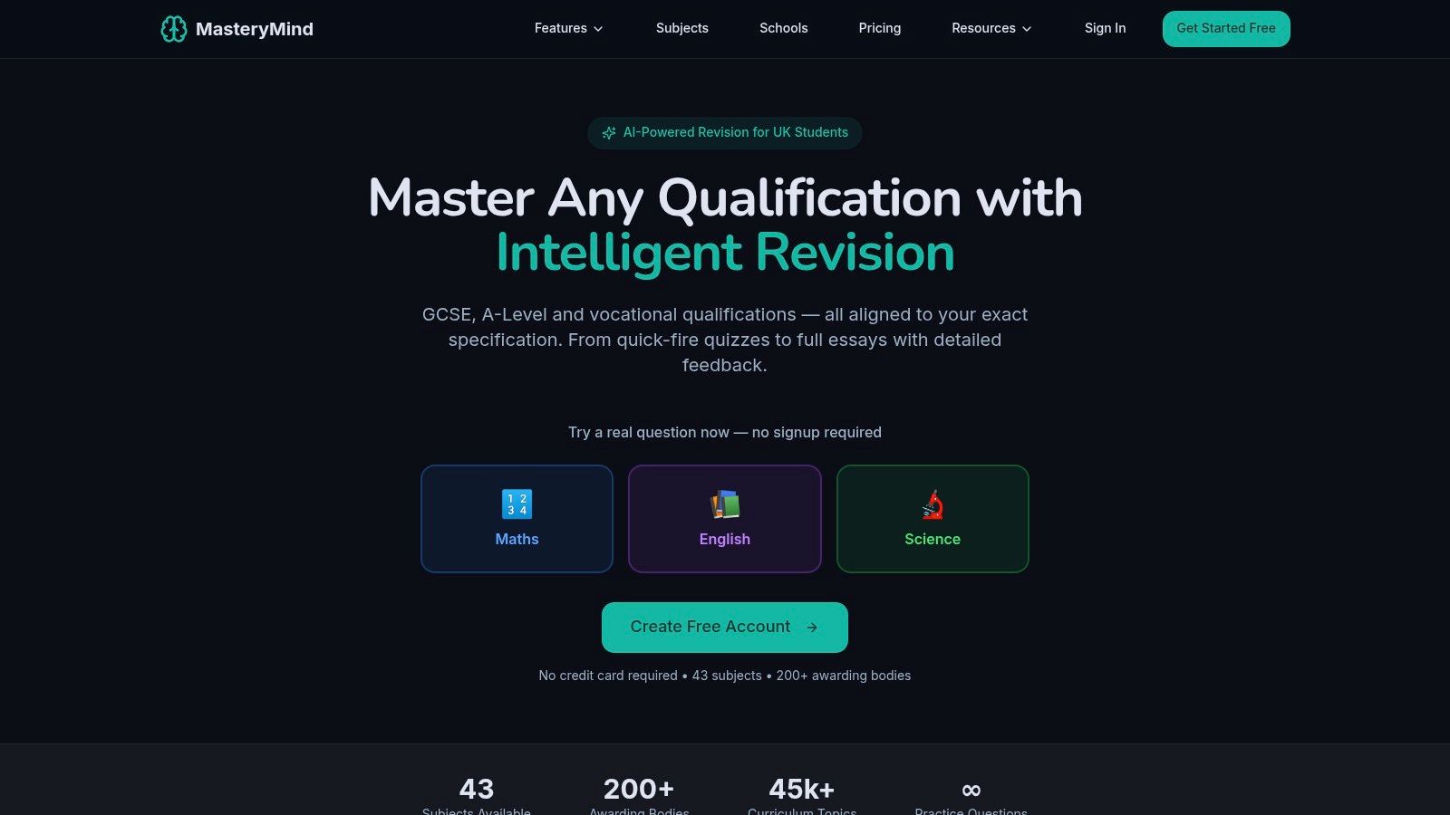 Screenshot from https://masterymind.co.uk