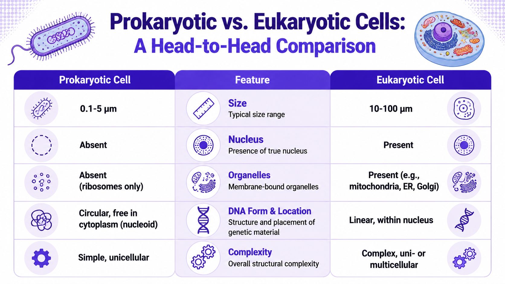 Prokaryotic vs Eukaryotic A Head-to-Head Comparison