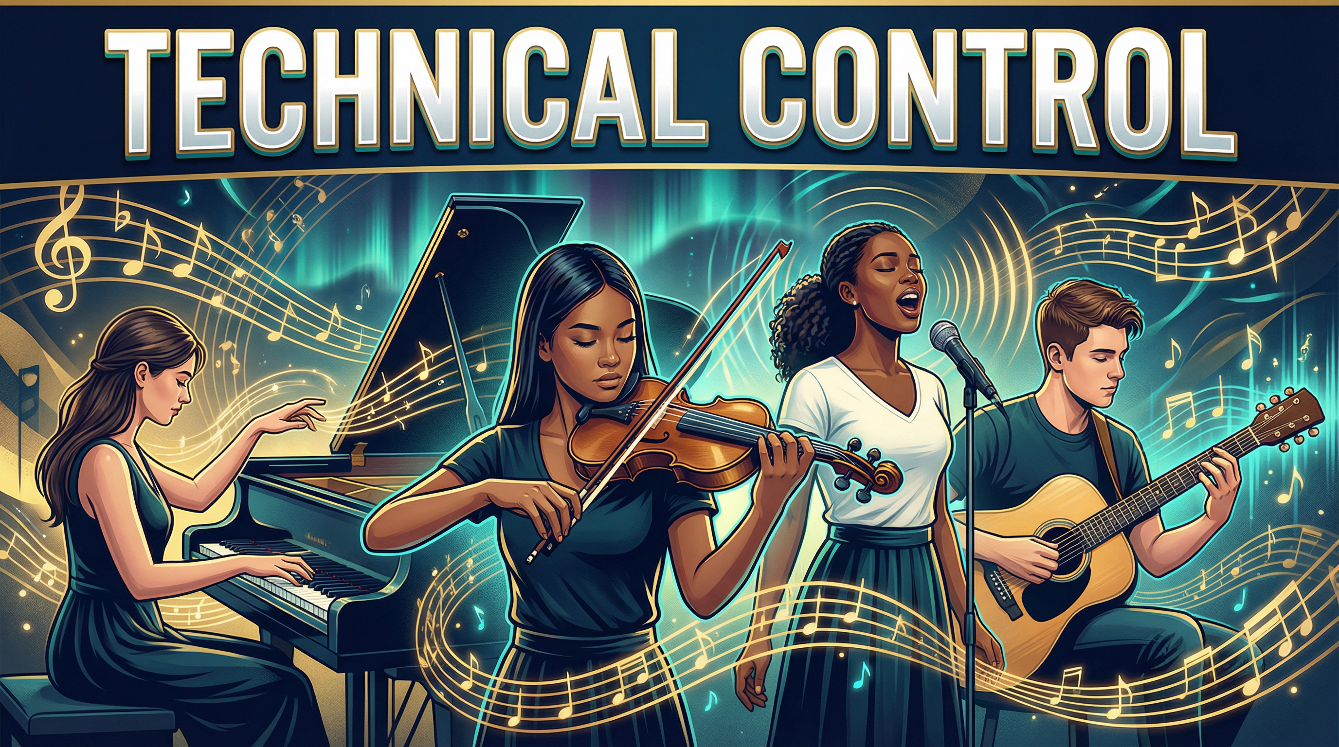 Header image for OCR GCSE Music: Technical Control.