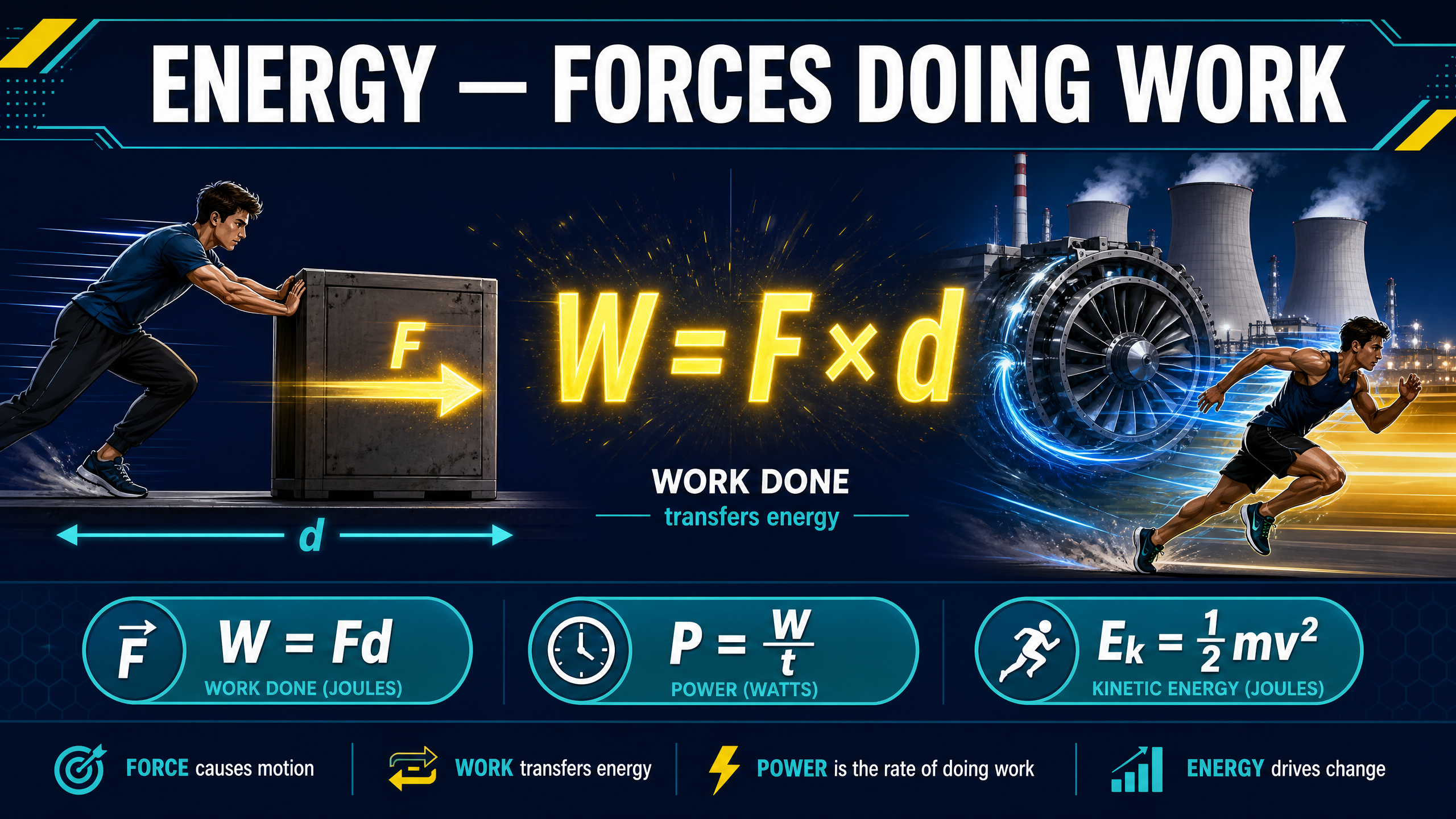 Header image for Energy - Forces Doing Work