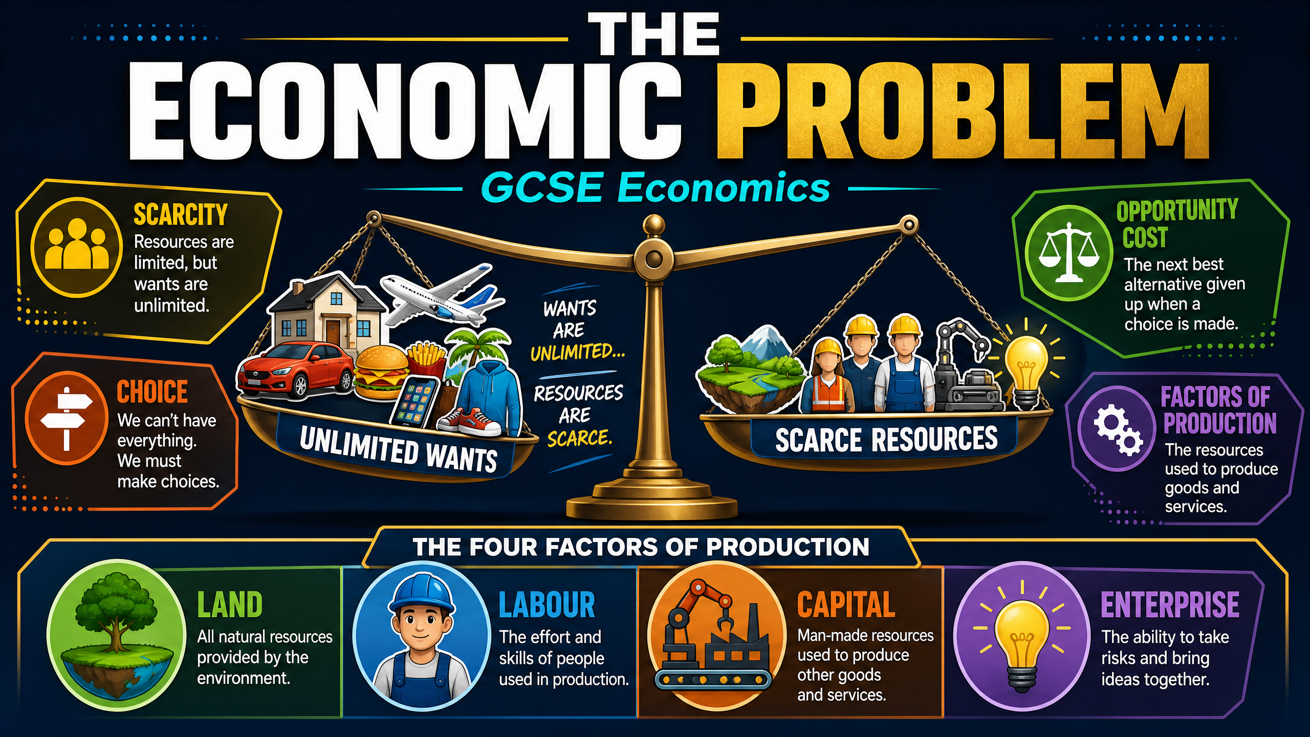 The Economic Problem: Scarcity