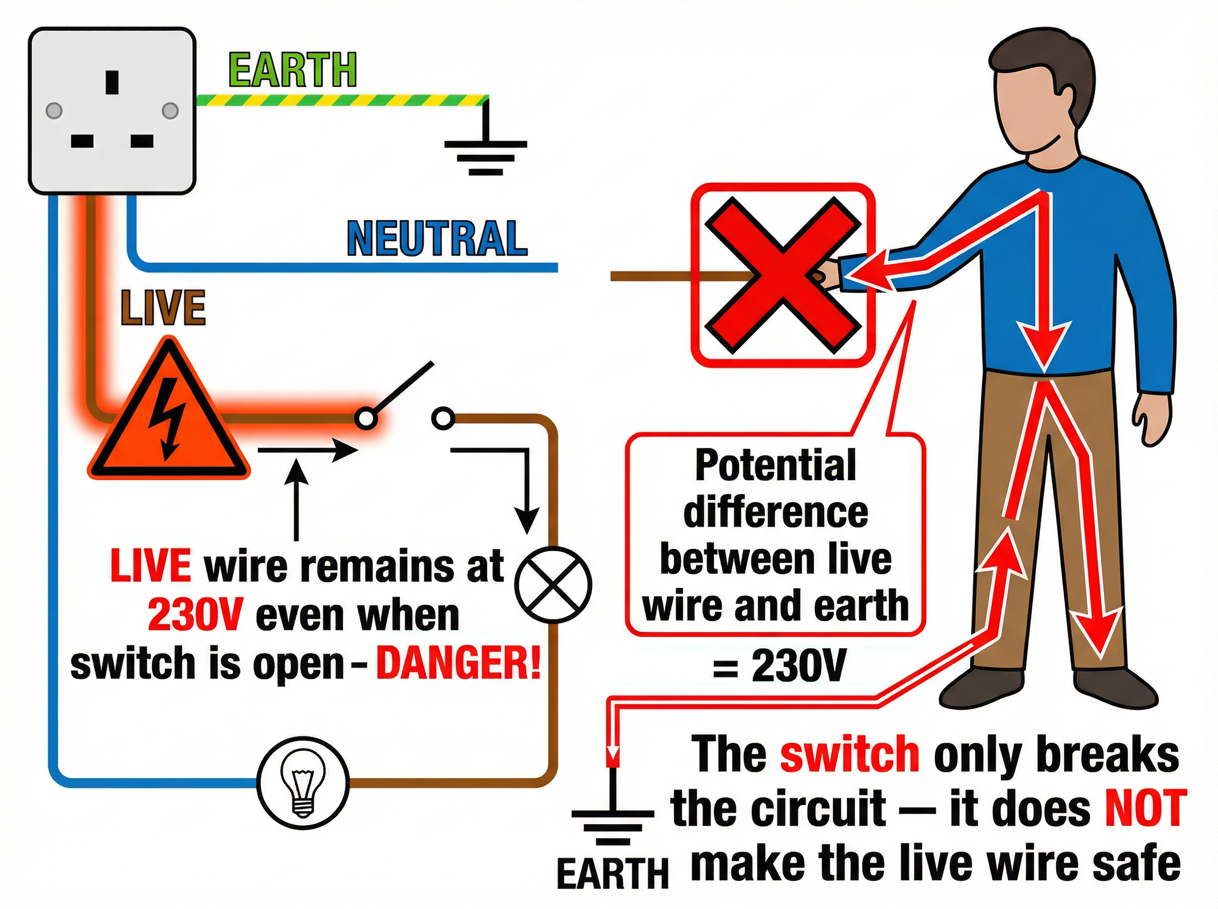 The Hidden Danger of the Live Wire