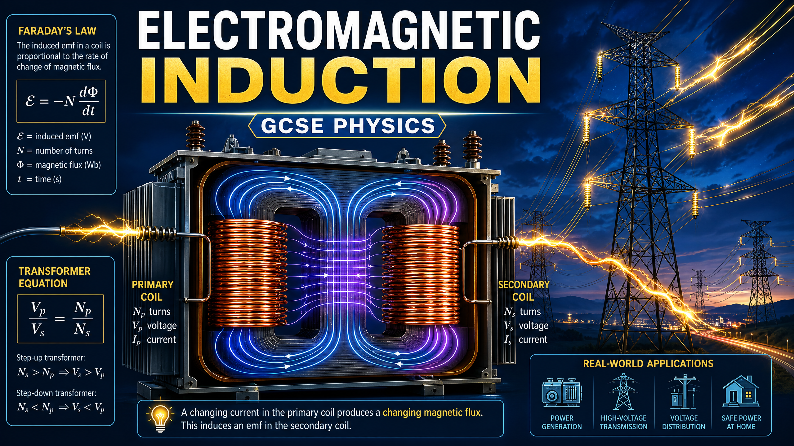 Electromagnetic Induction and the National Grid