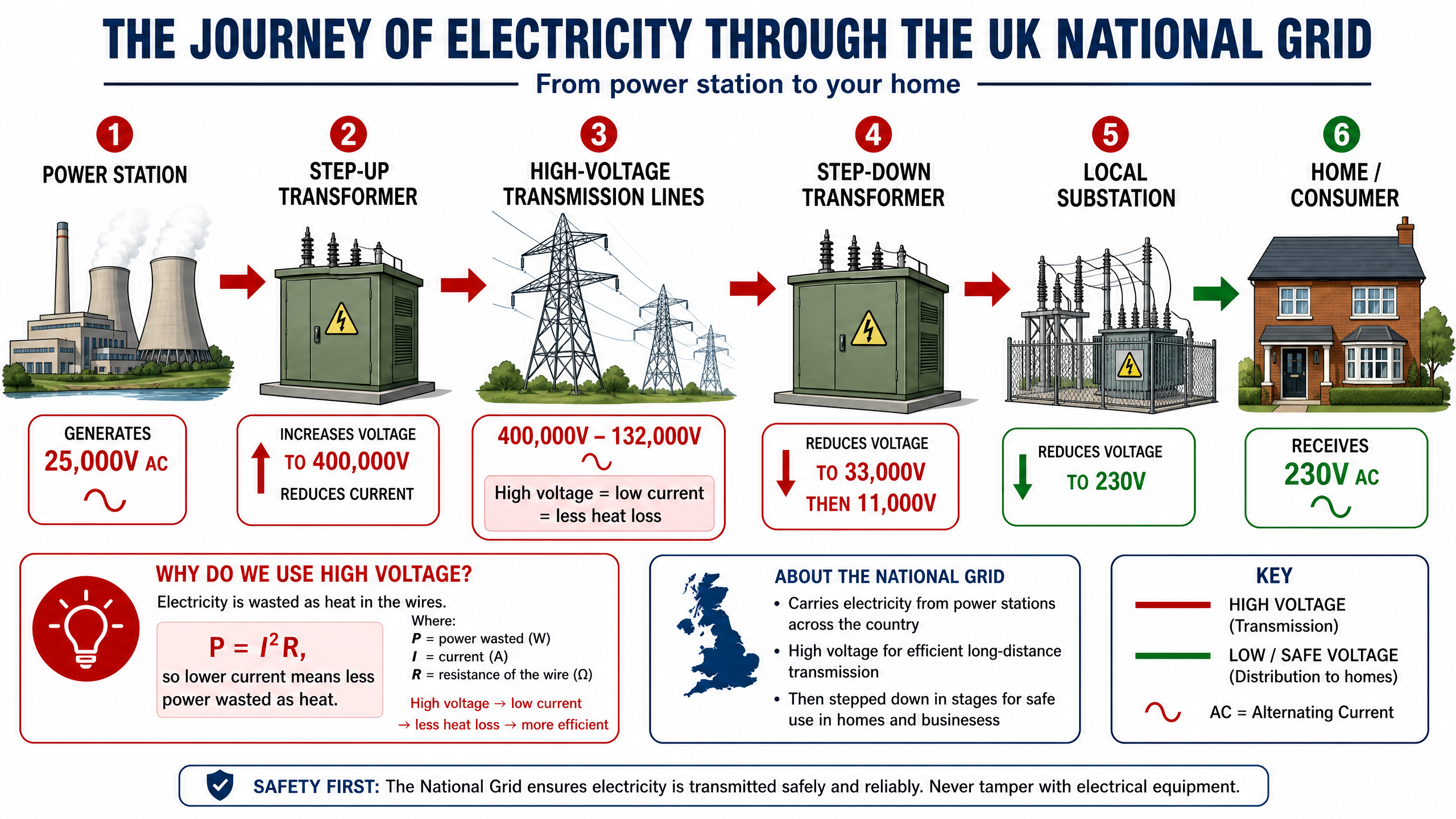 The UK National Grid System