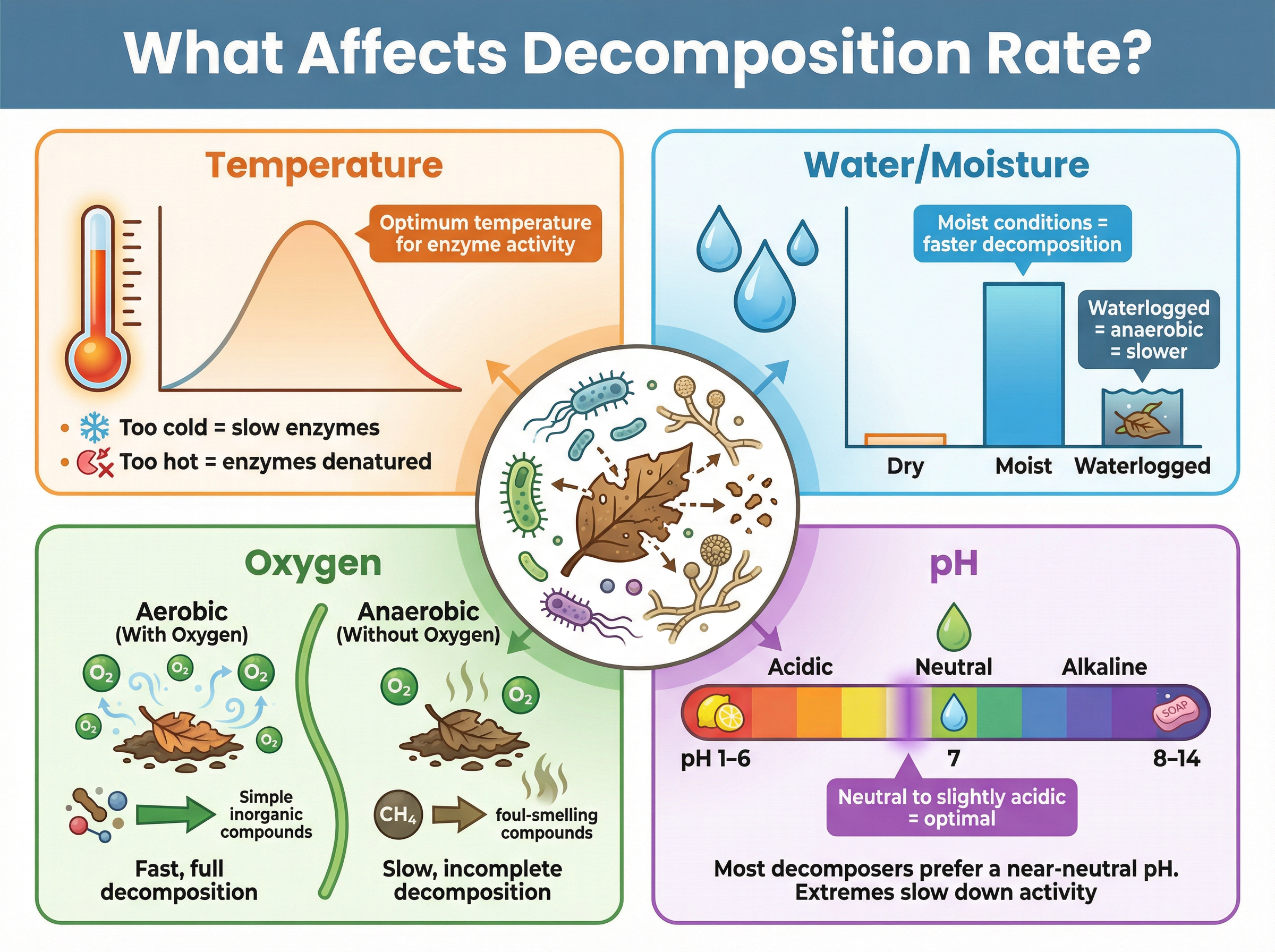 Factors Affecting Decomposition Rate