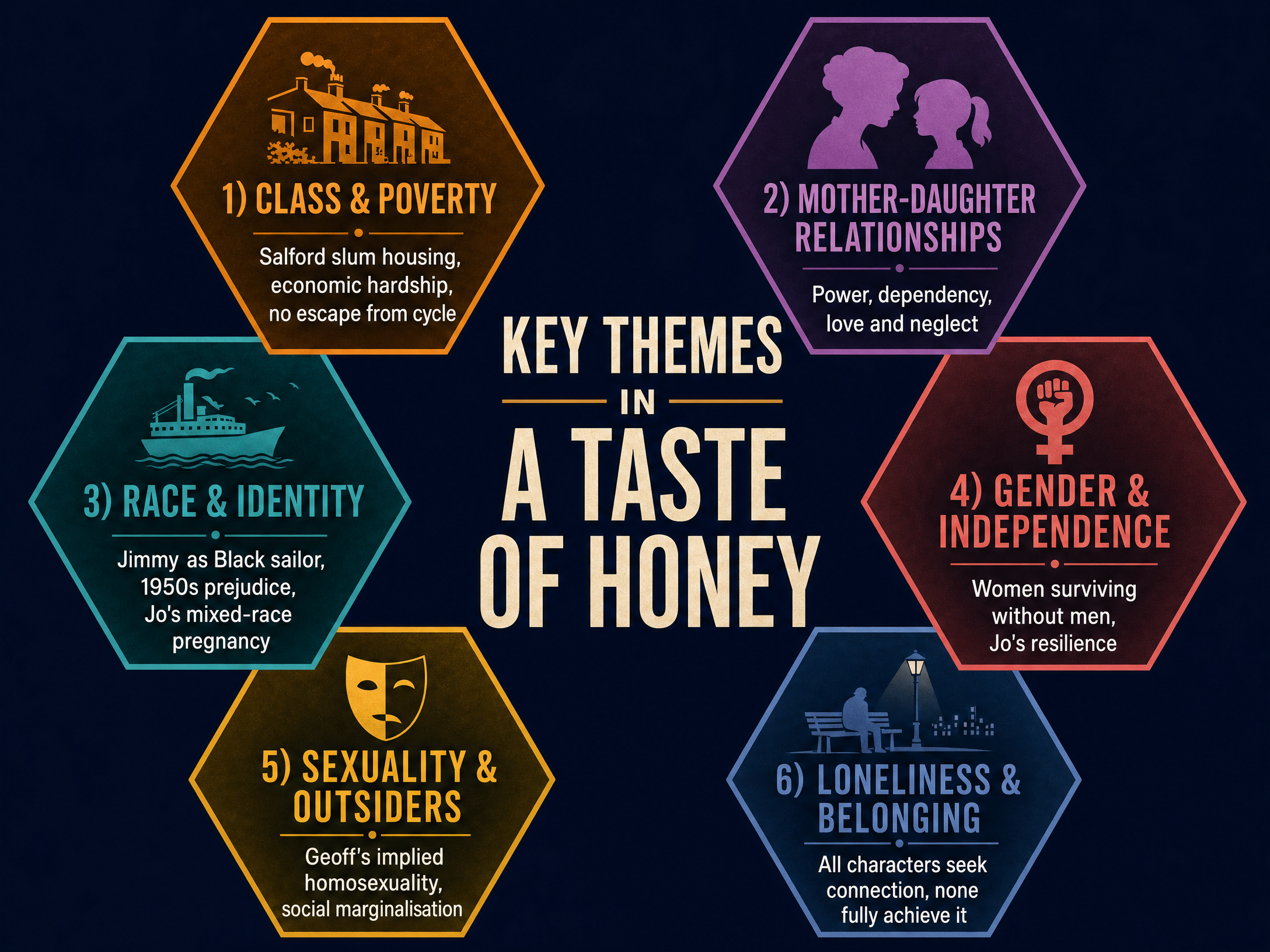Key Themes in A Taste of Honey