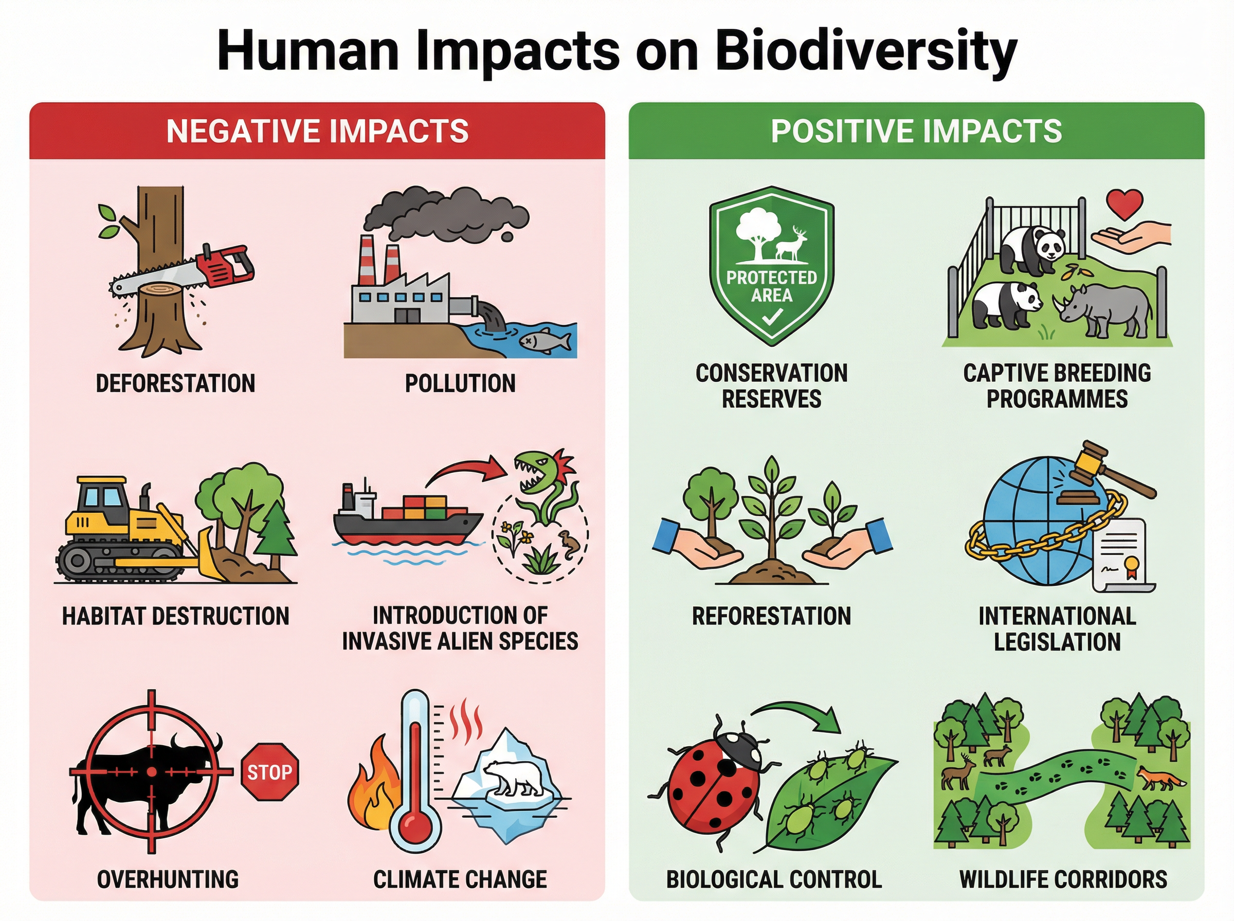 Human Impacts on Biodiversity