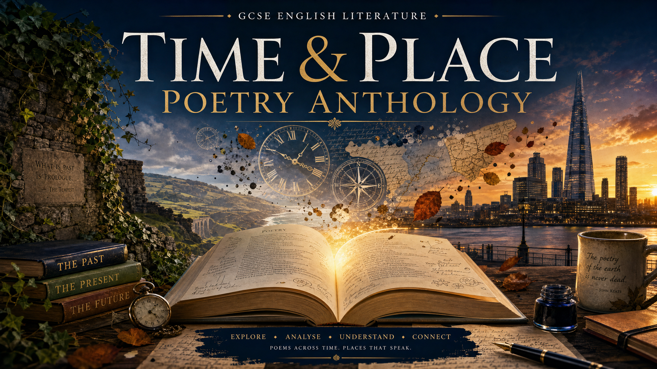 Header image for Time and Place Poetry Anthology