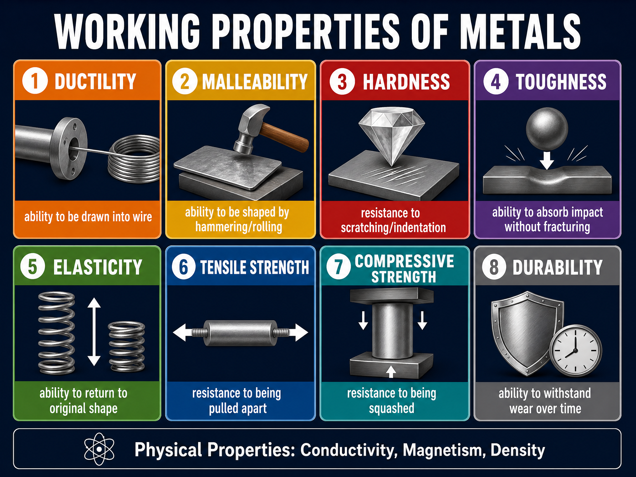 Working Properties of Metals