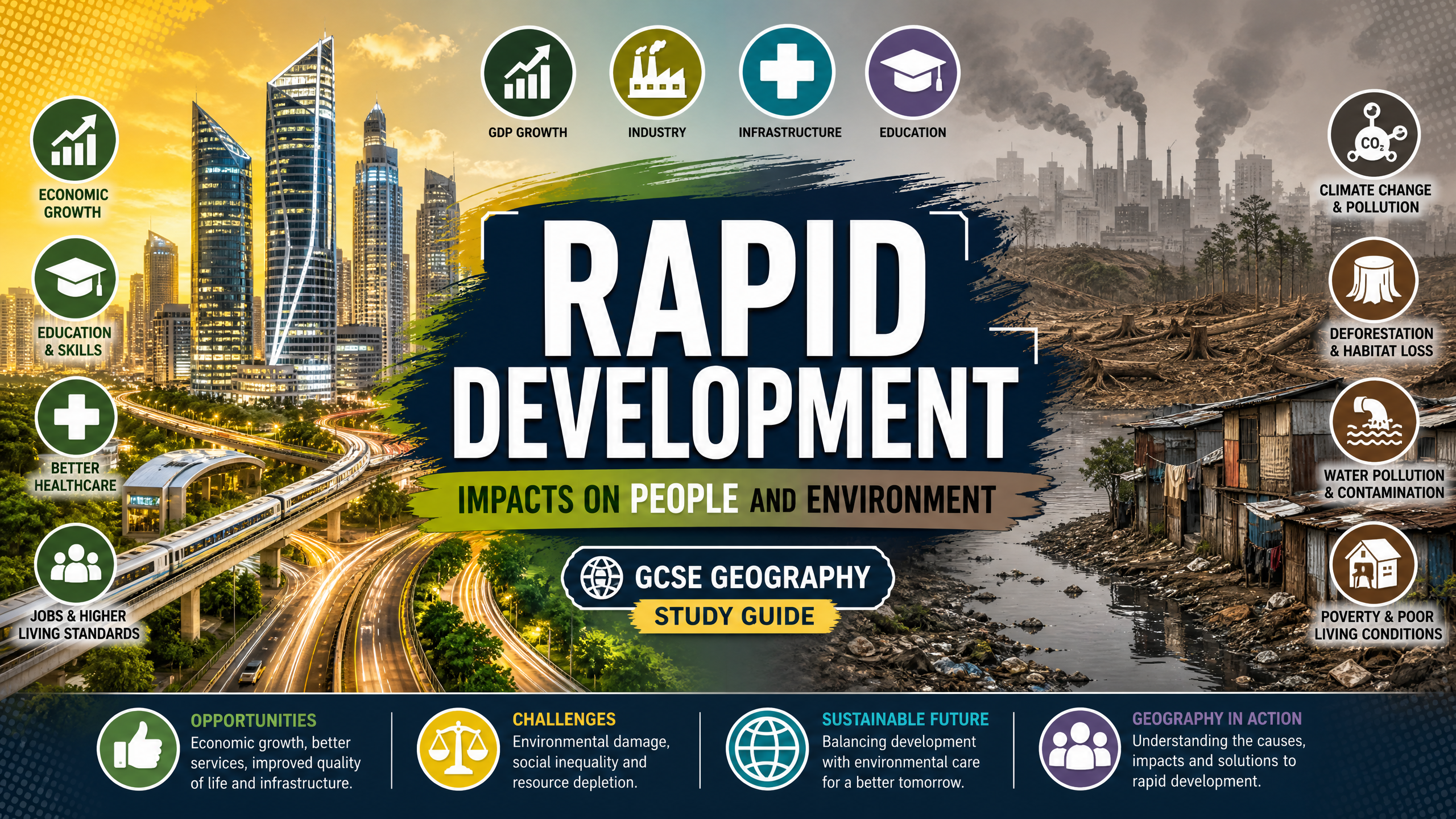 The dual nature of rapid development