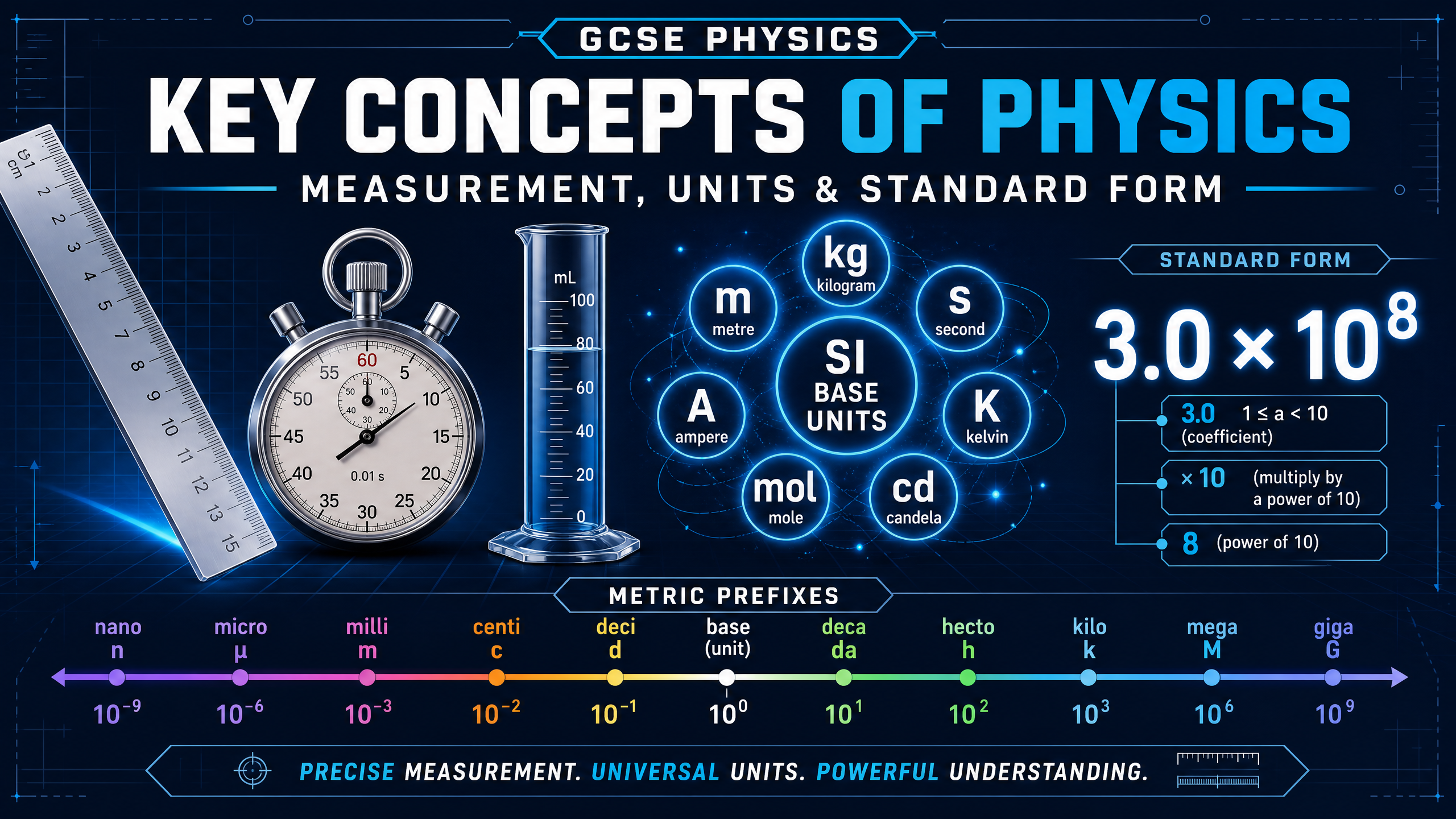 Header image for Key Concepts of Physics