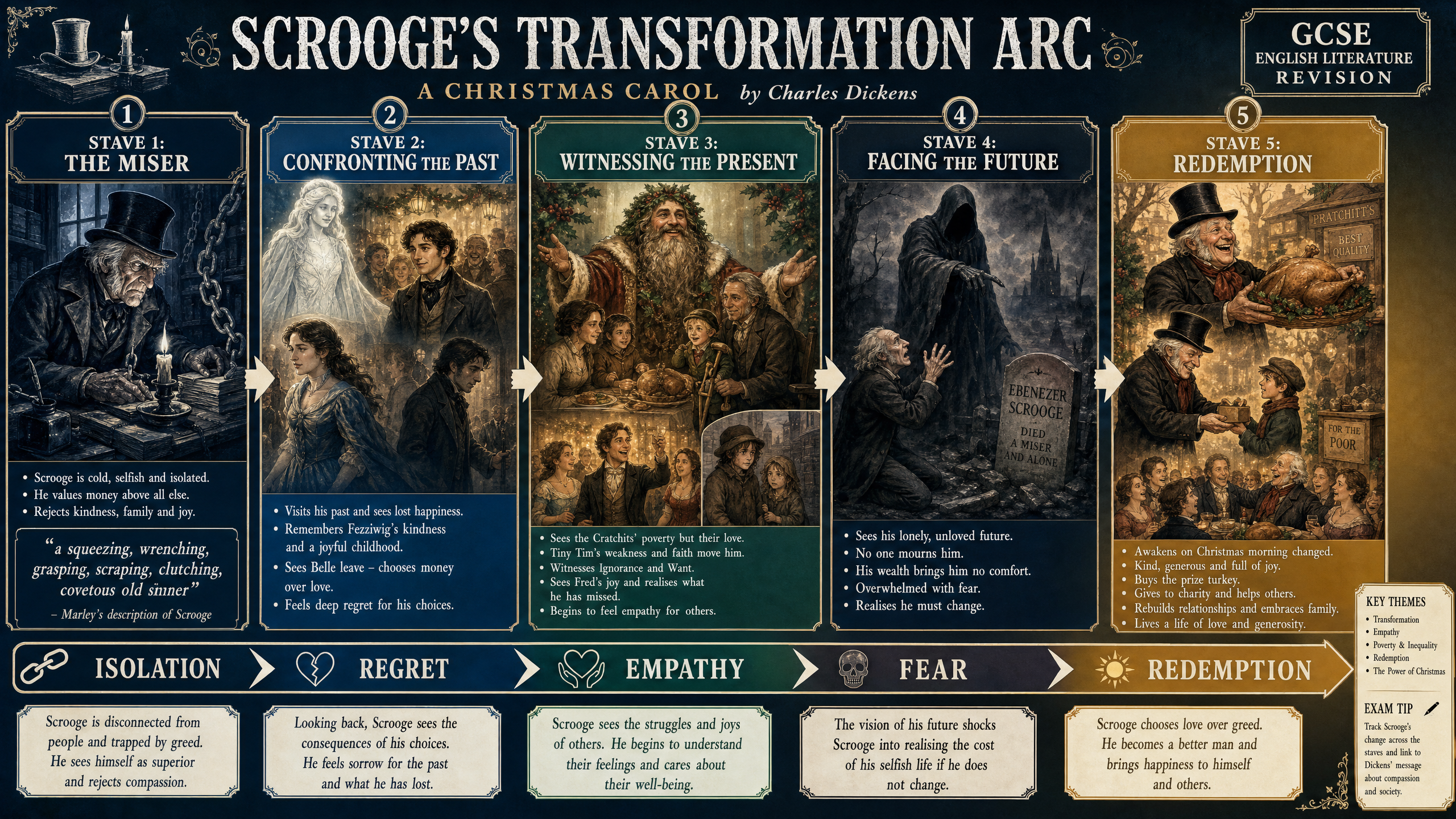 Scrooge's Transformation Arc