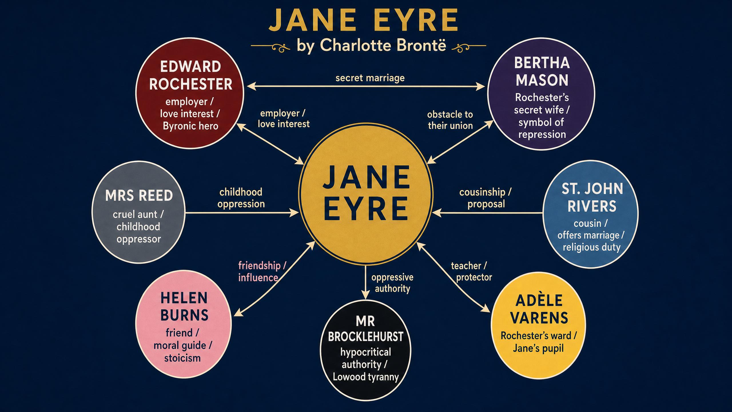 Character Relationships in Jane Eyre