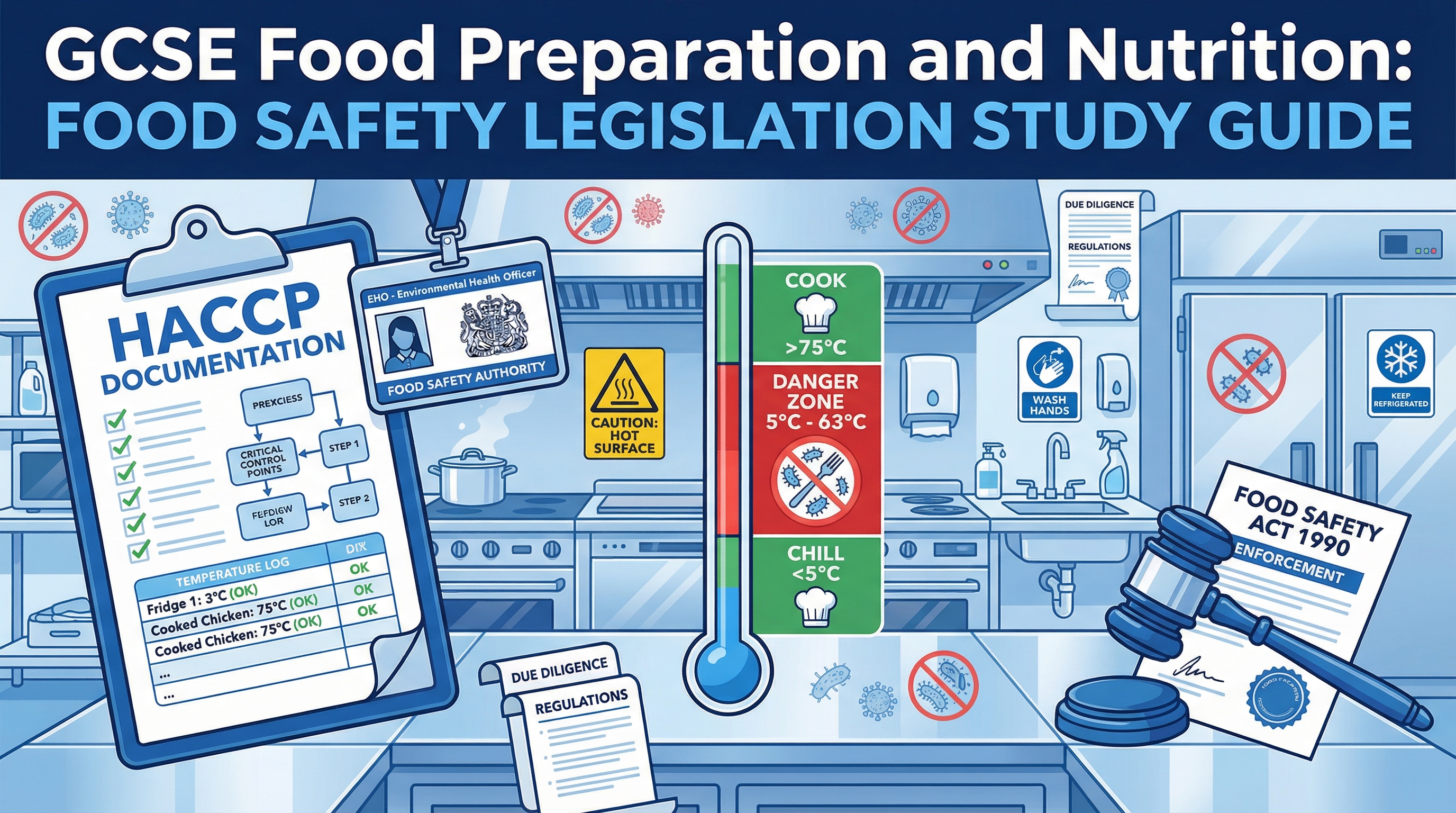 An overview of the key elements of food safety legislation and enforcement.