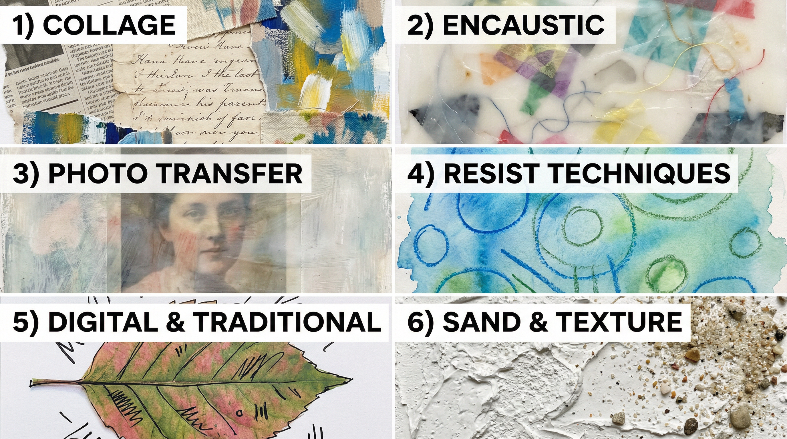 Key Mixed-Media Techniques