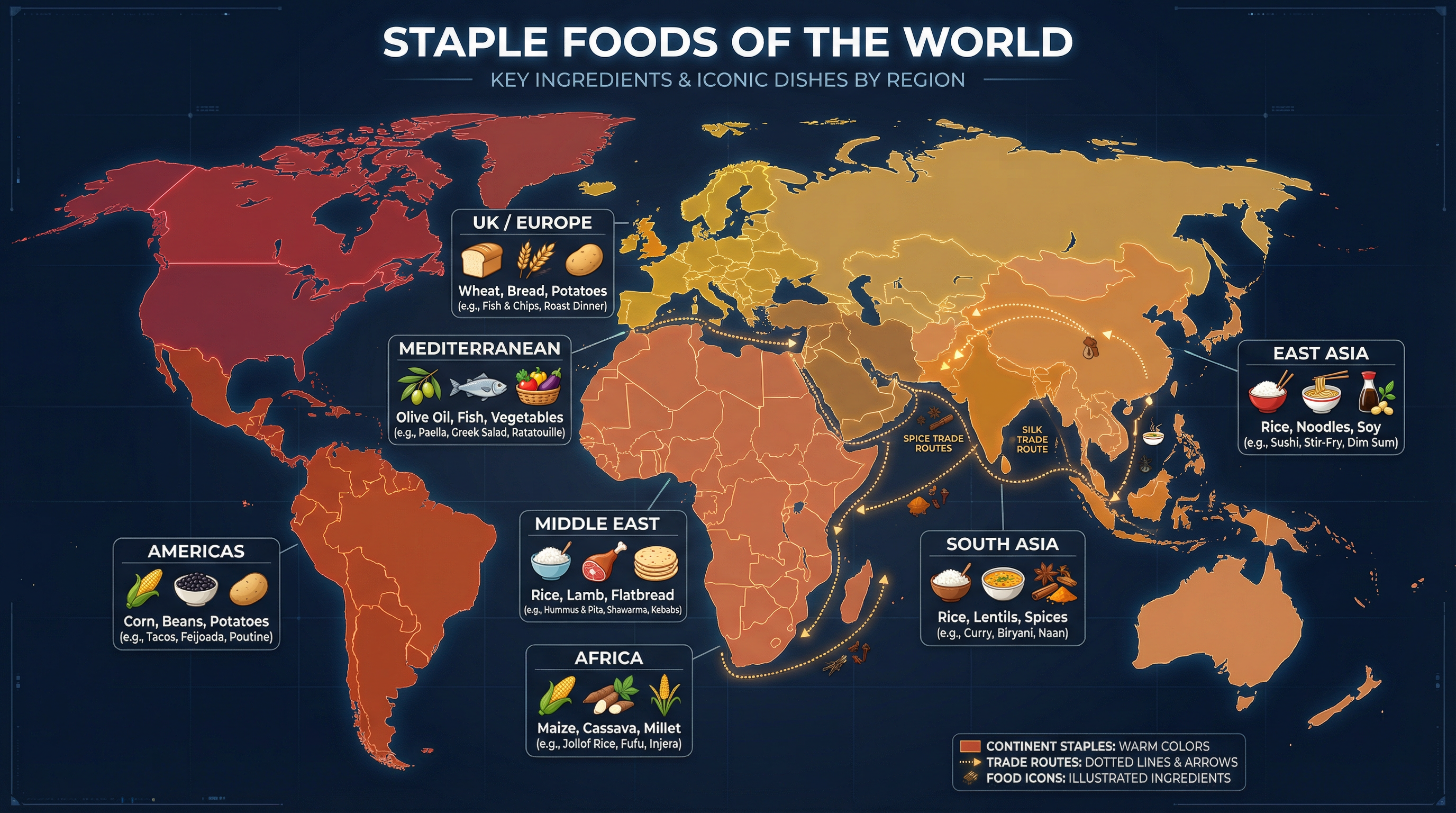 Staple Foods of the World