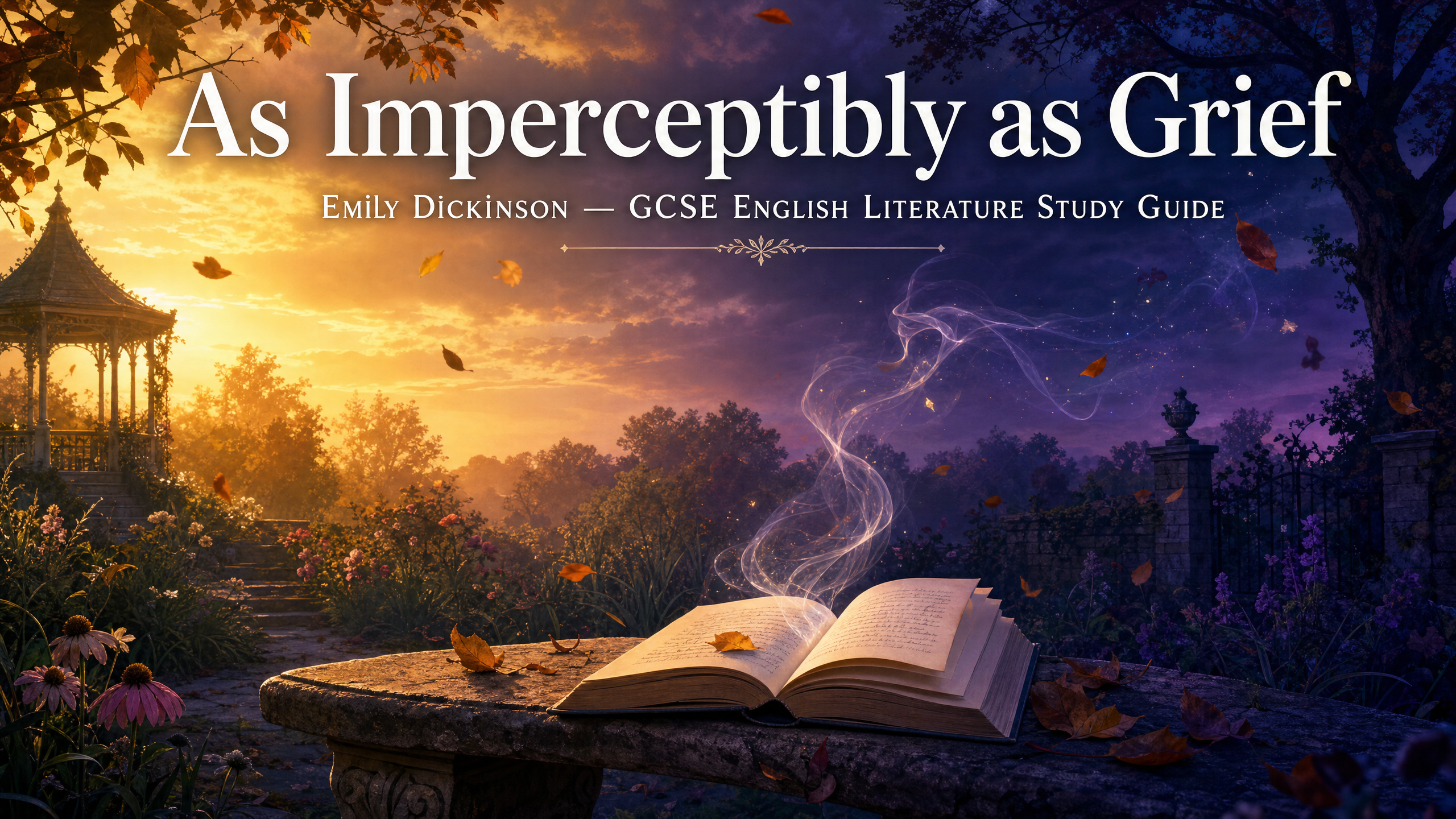 Header image for 'As Imperceptibly as Grief'