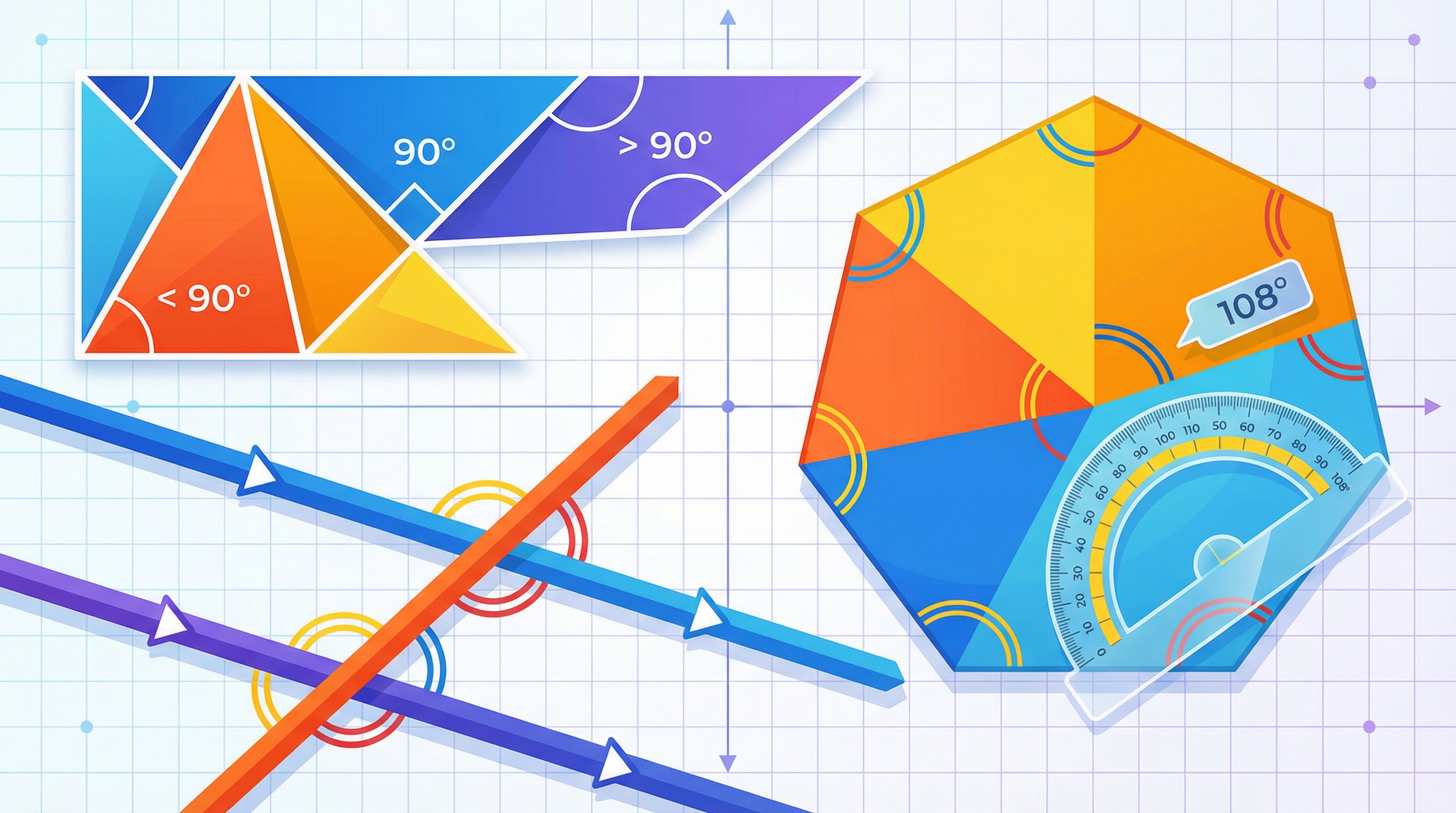 Header image for OCR GCSE Mathematics: Angles
