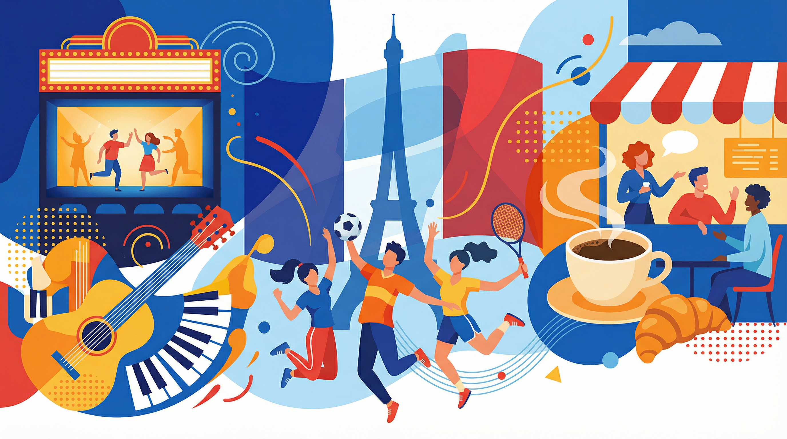 Header image for AQA GCSE French: Free-time activities