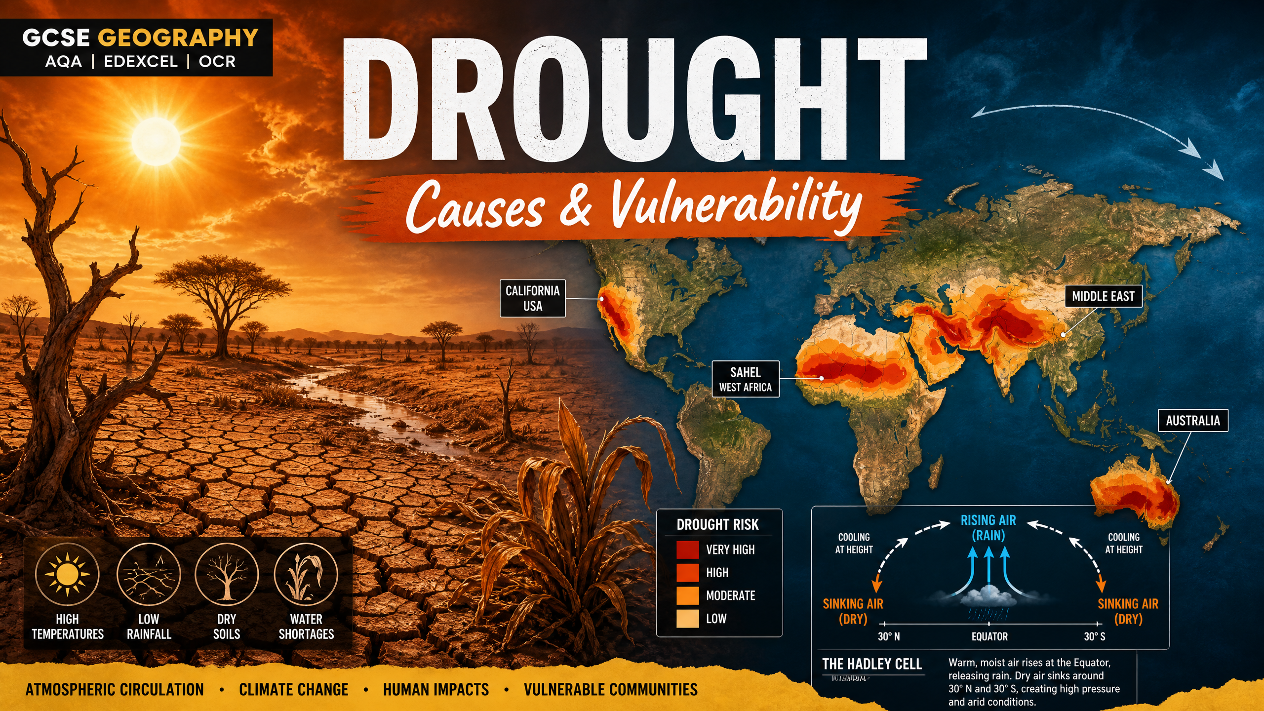Header image for Causes of Drought
