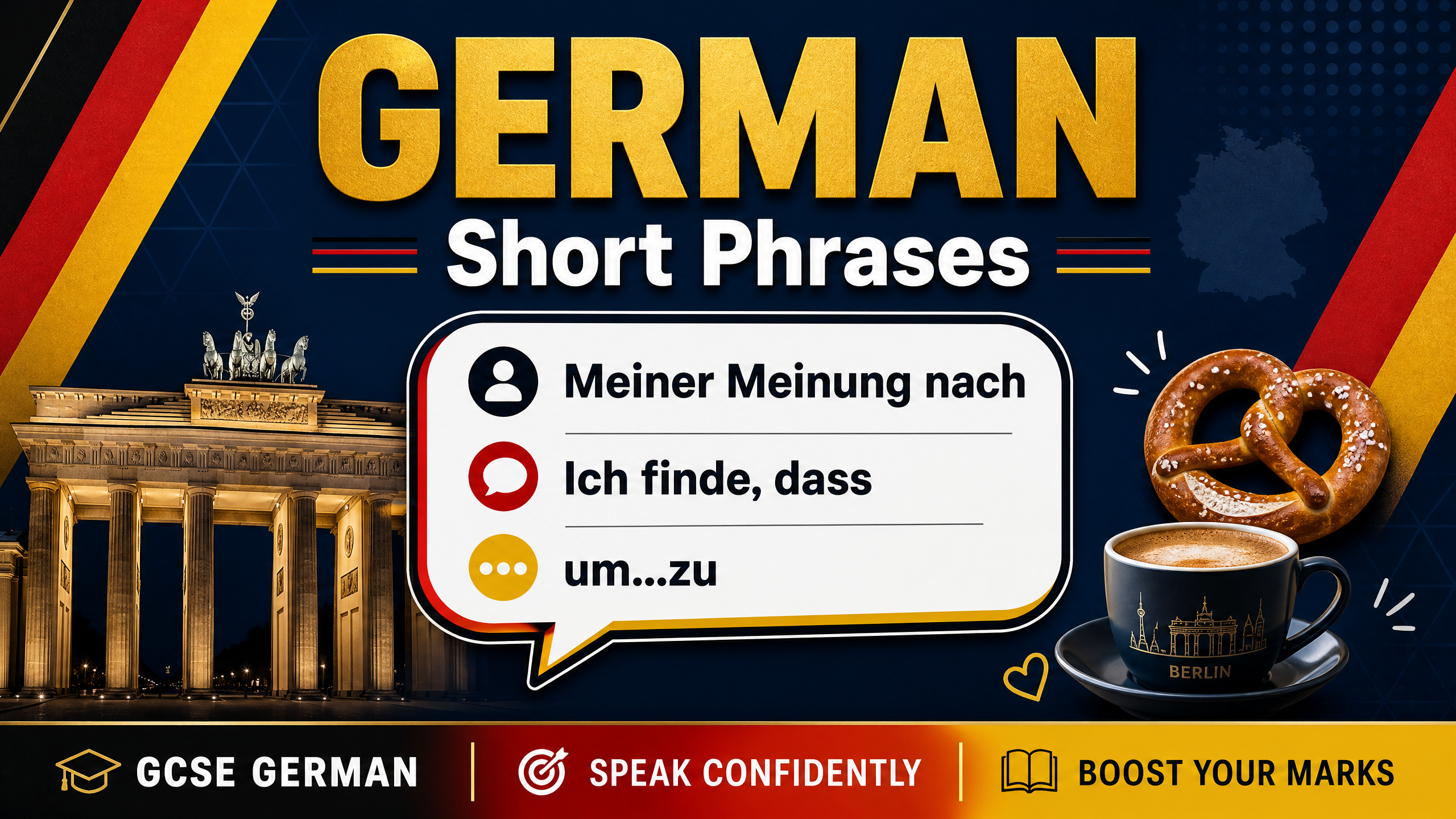 GCSE German Short Phrases