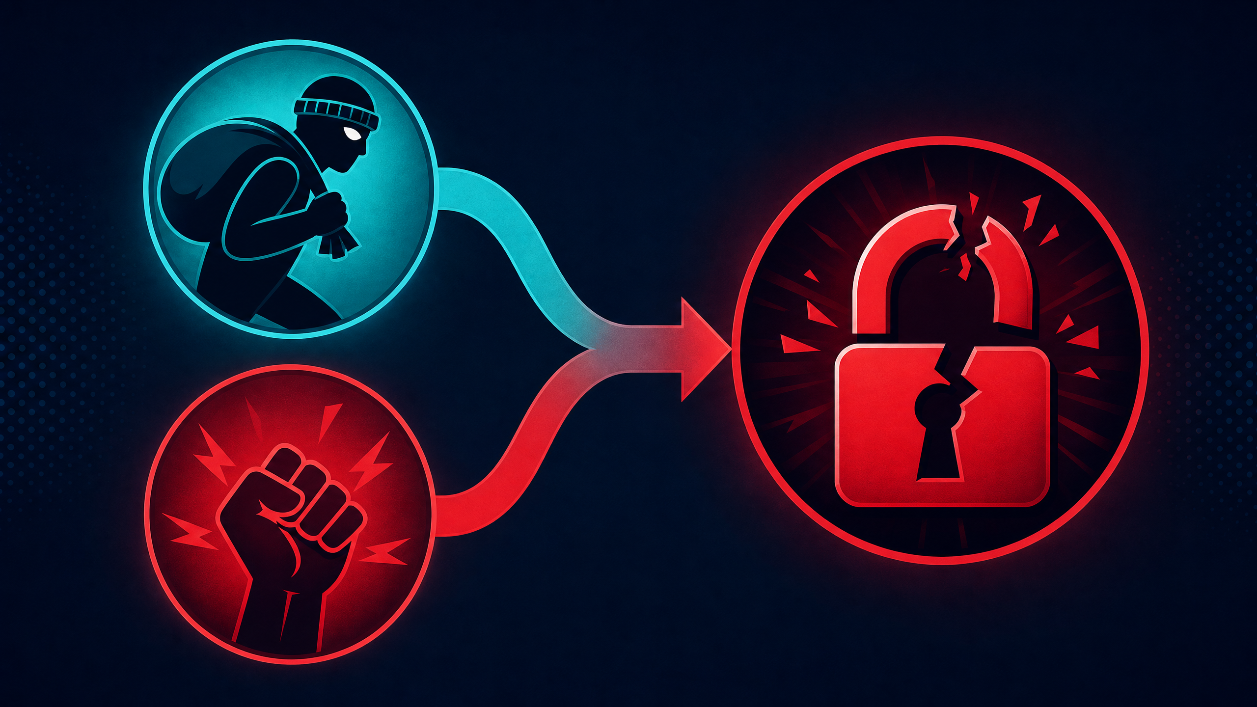 Robbery: theft plus force