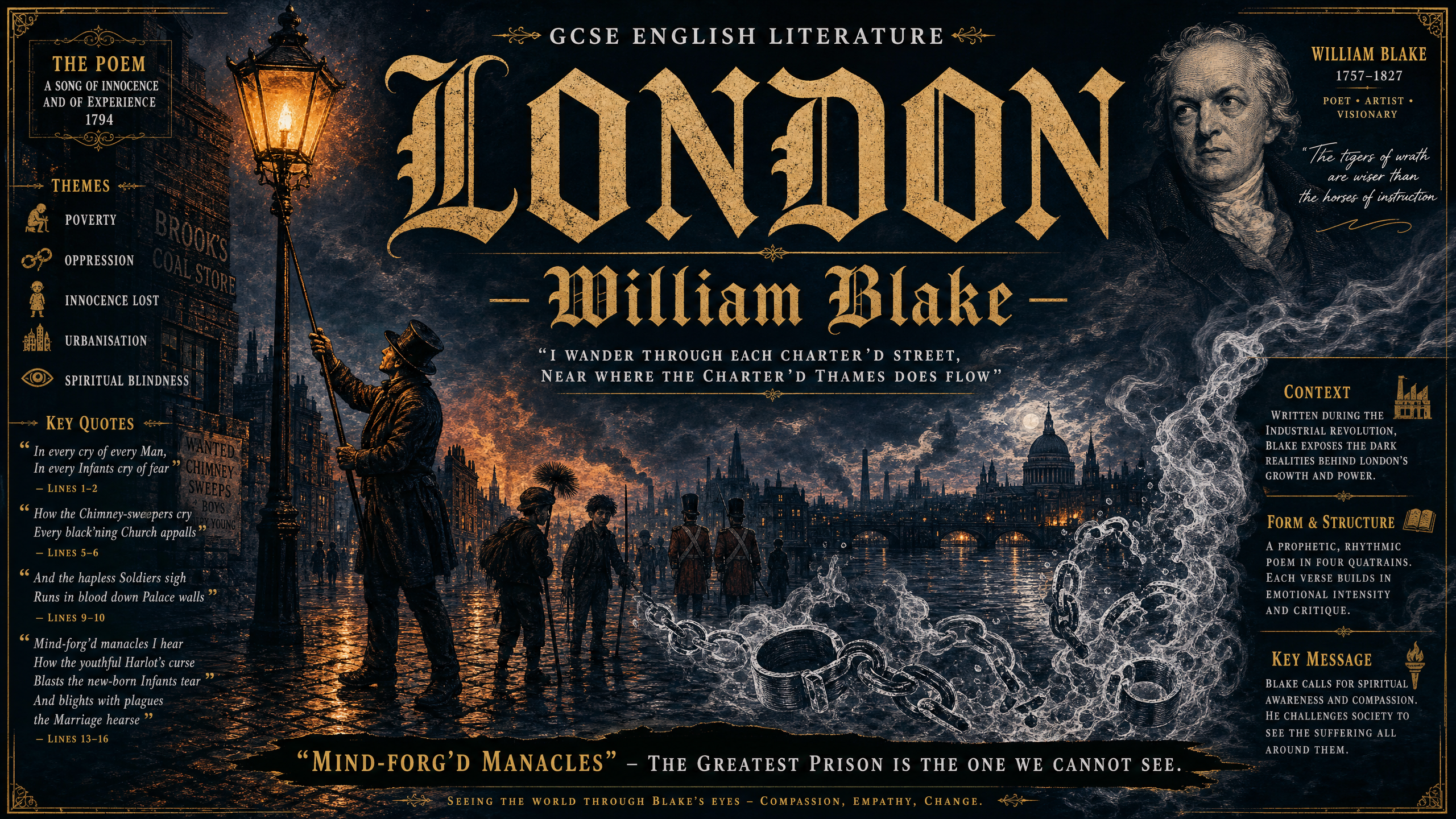 Header image for William Blake's London