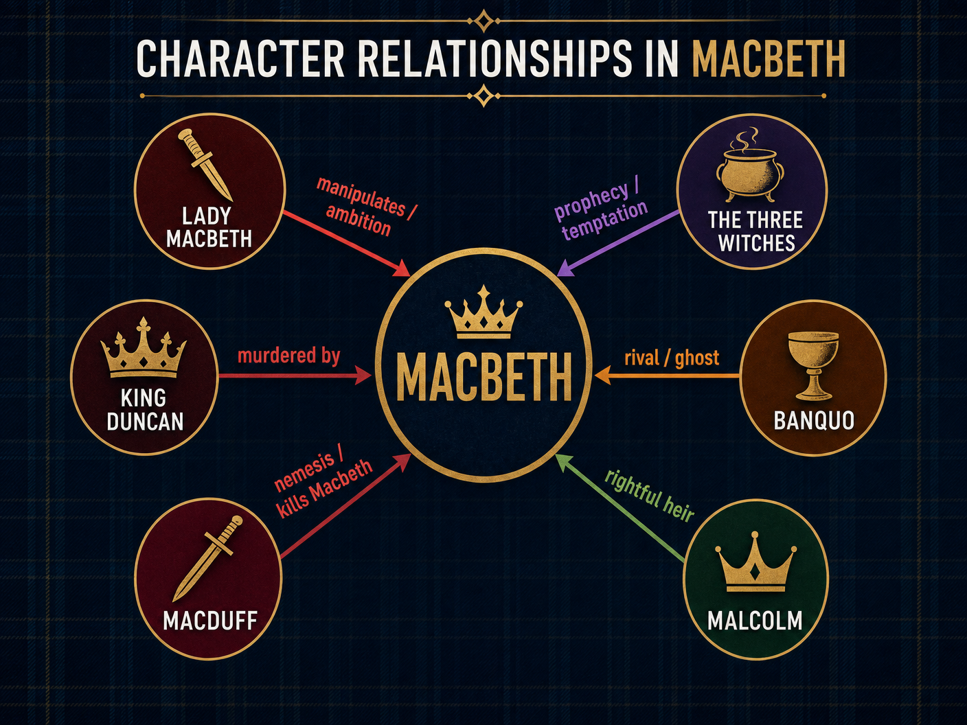 Character Relationships in Macbeth