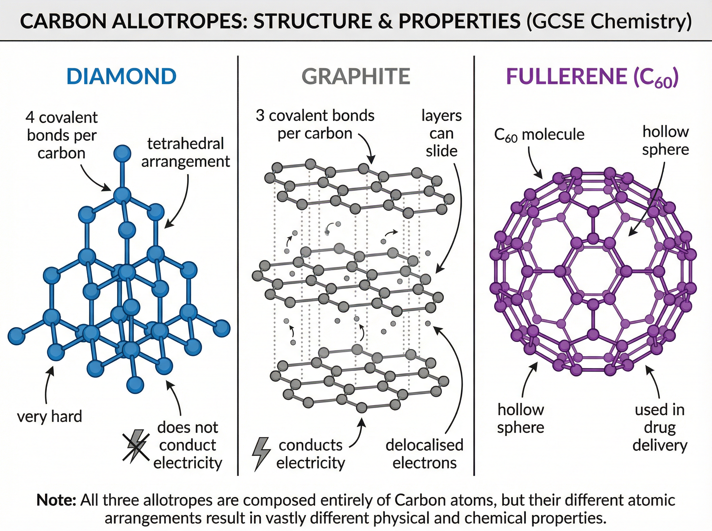 Structures of Carbon Allotropes