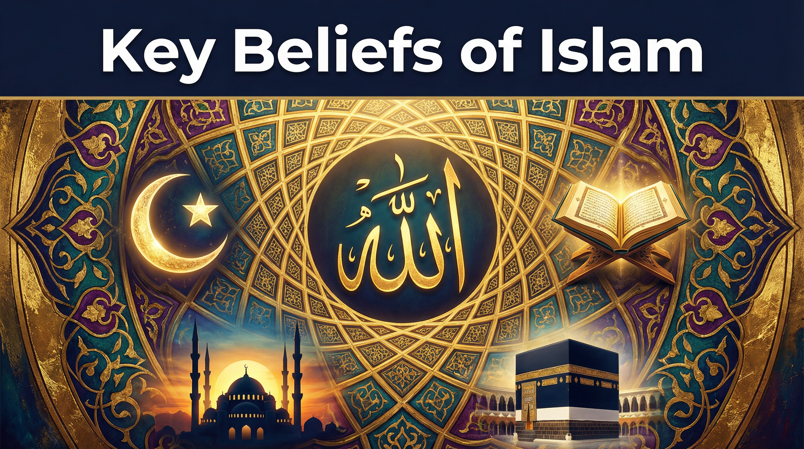 Header image for Key Beliefs of Islam