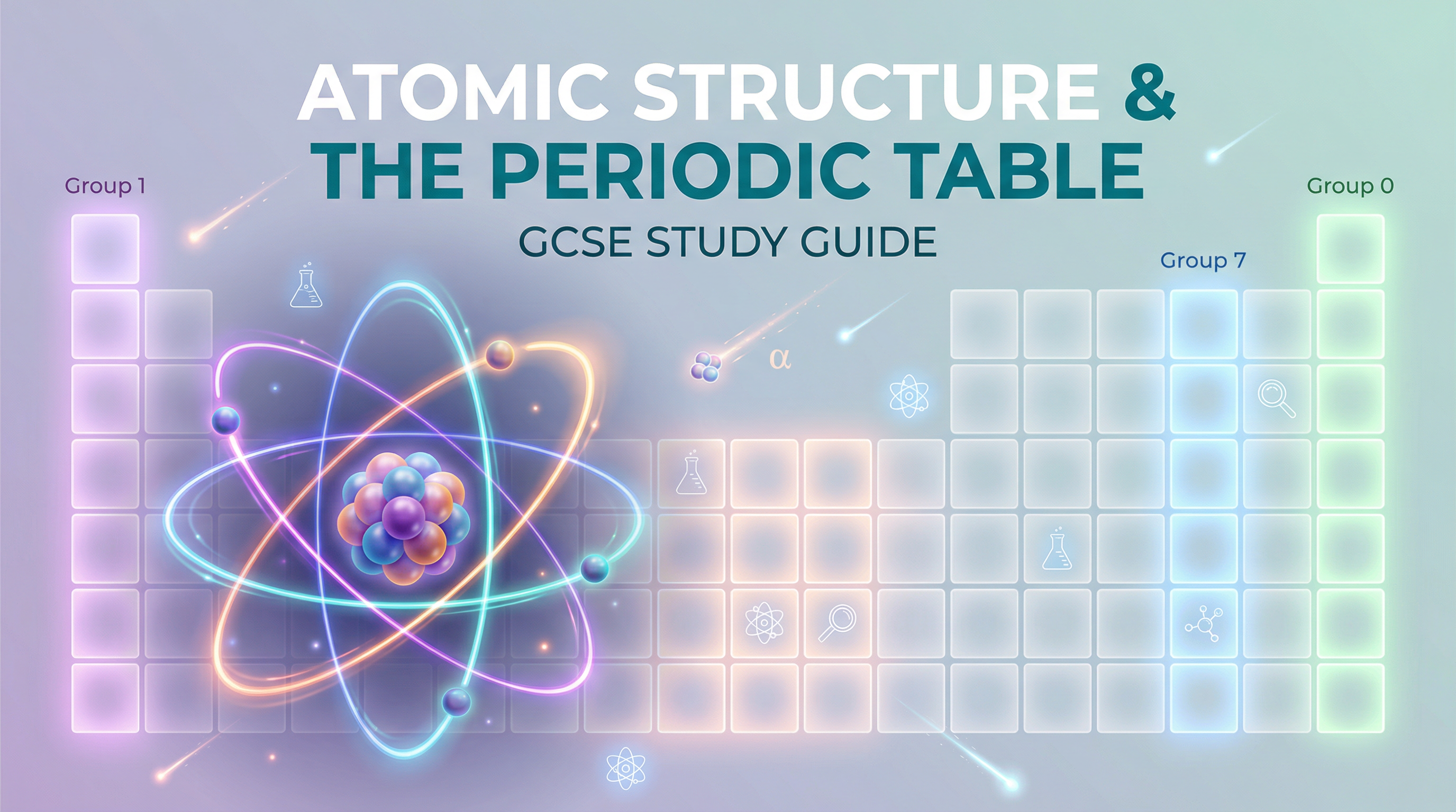 Header image for Atomic Structure and the Periodic Table.