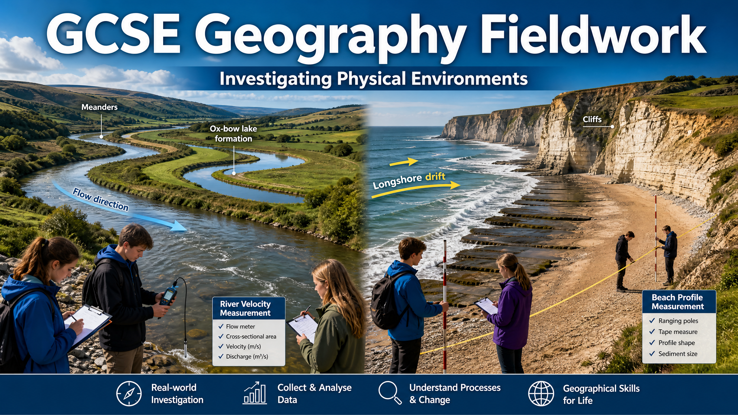 GCSE Geography Fieldwork in Physical Environments