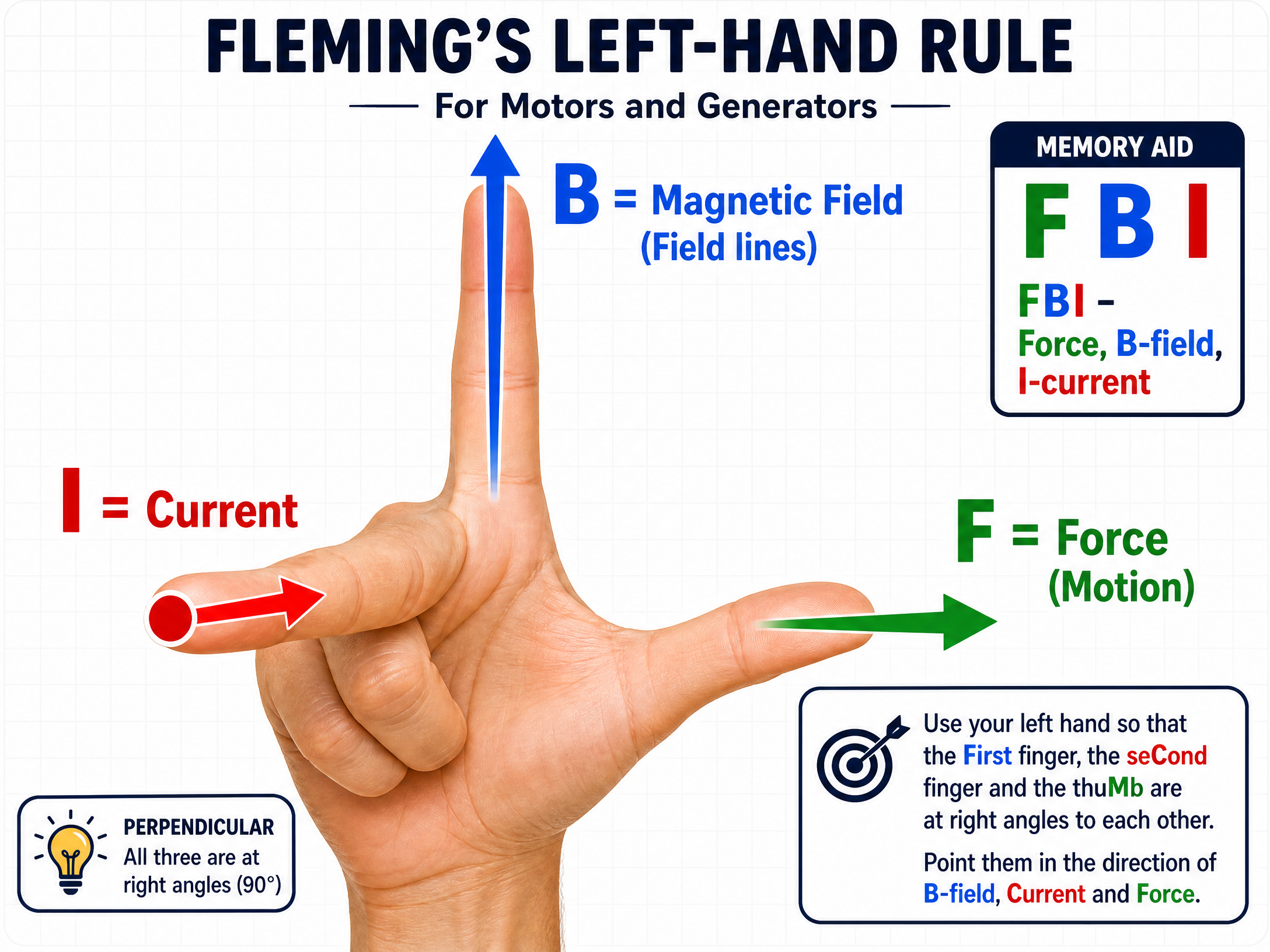 Fleming's Left-Hand Rule