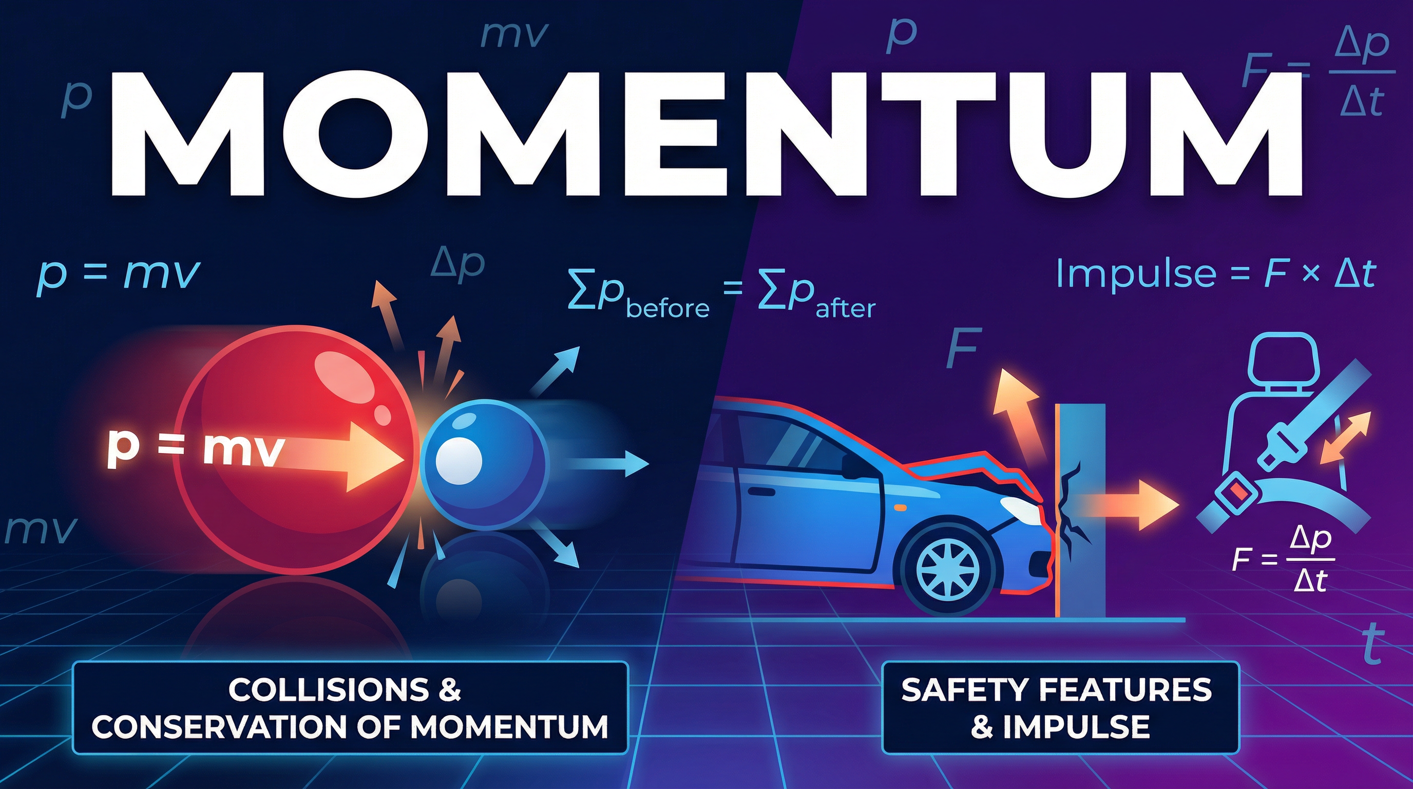 Header image for OCR GCSE Physics: Momentum