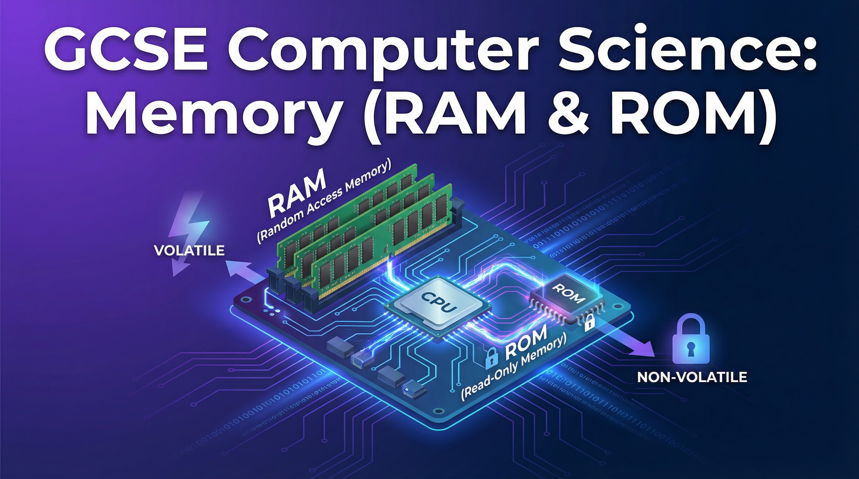 Header image for Memory (RAM & ROM)