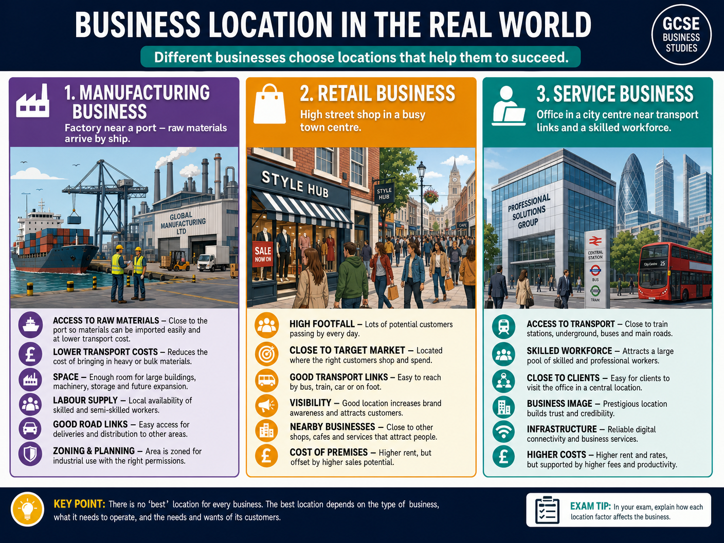 Applying Factors to Business Types