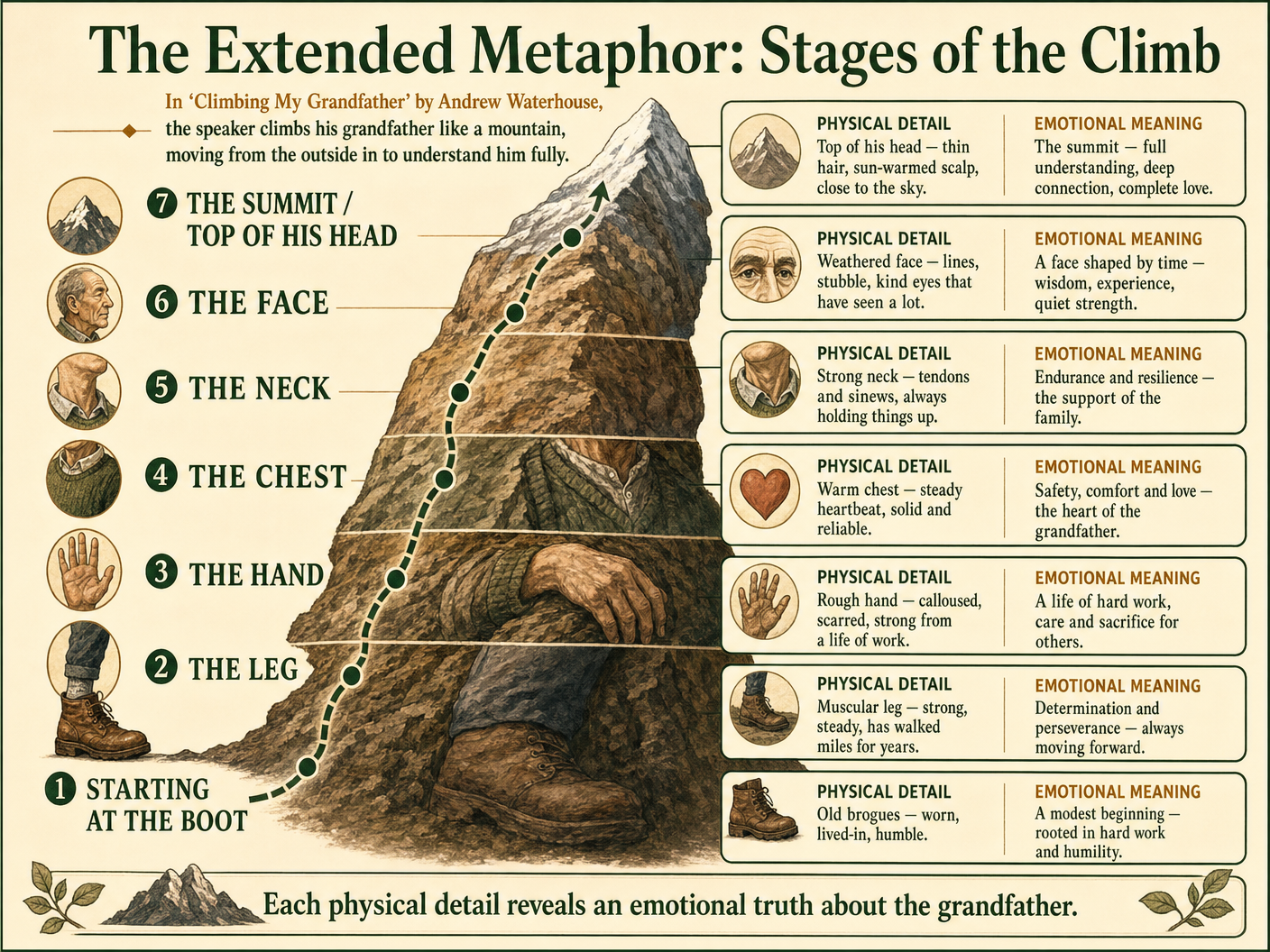 The Extended Metaphor: Stages of the Climb