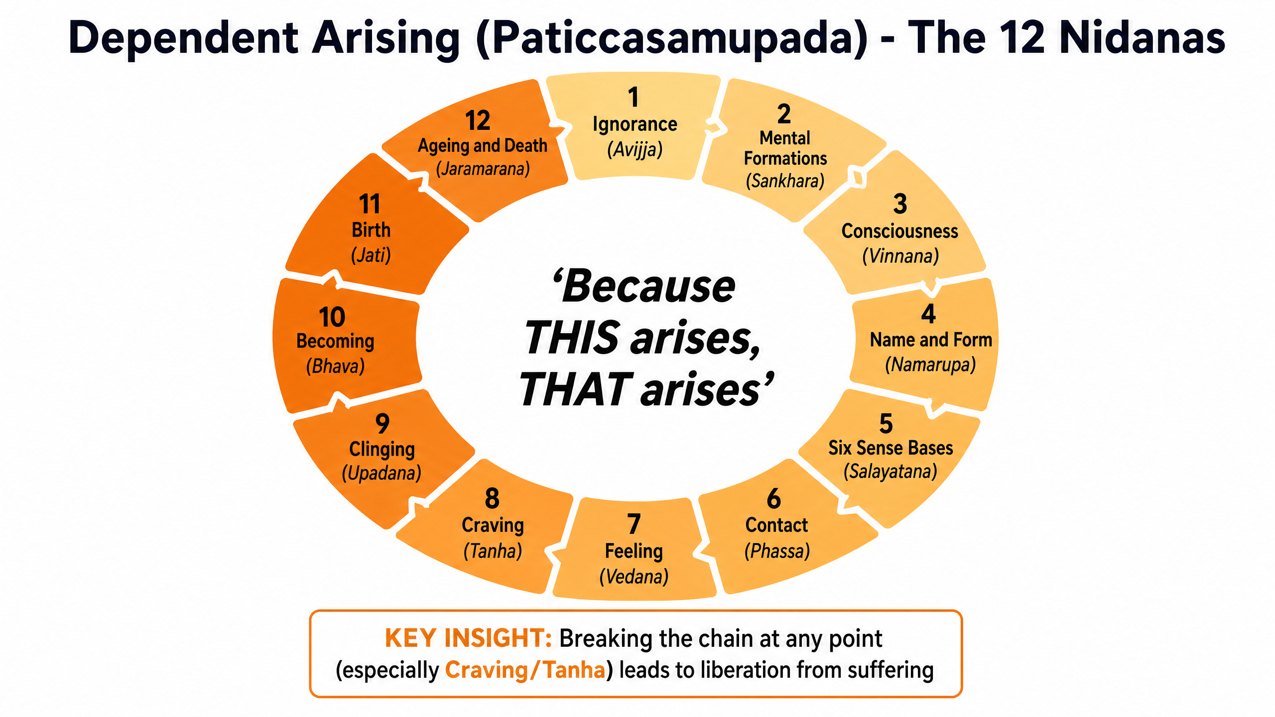 Dependent Arising (Paticcasamupada)
