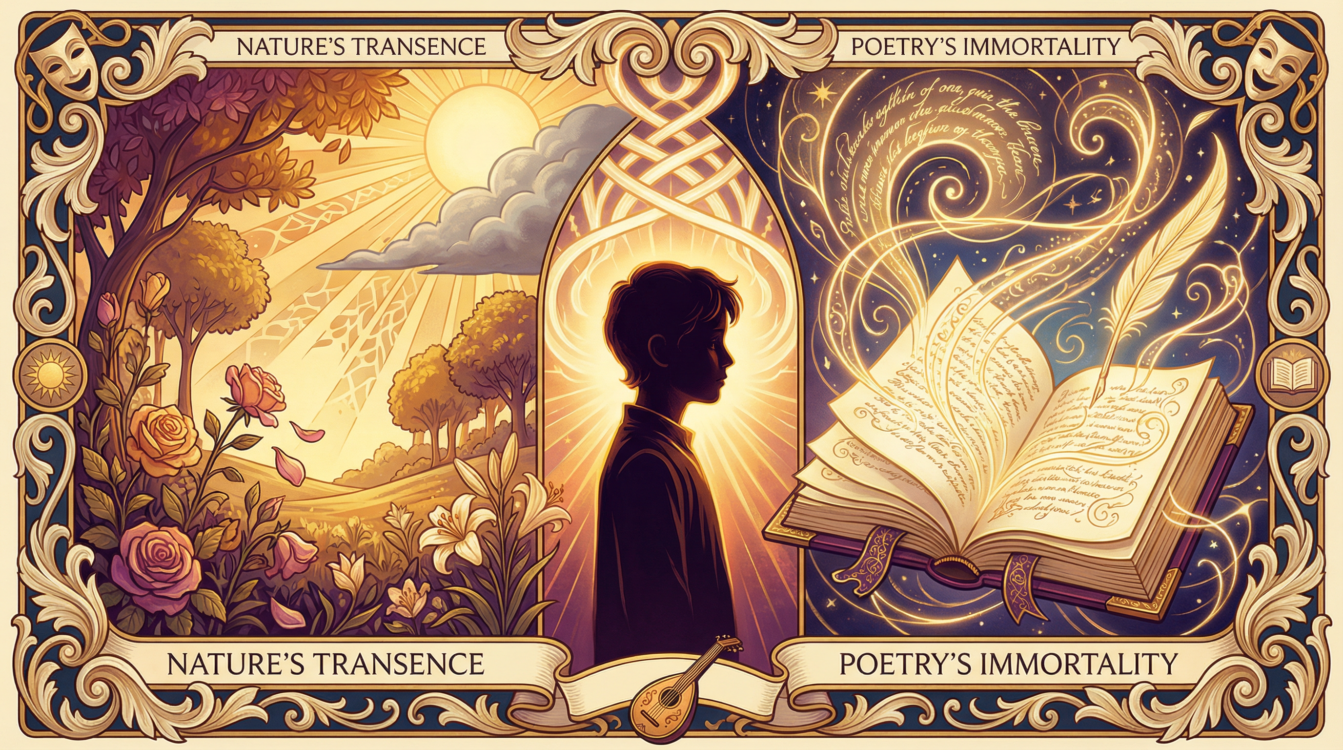 Header Image: Nature's Transience vs. Poetry's Immortality in Sonnet 18