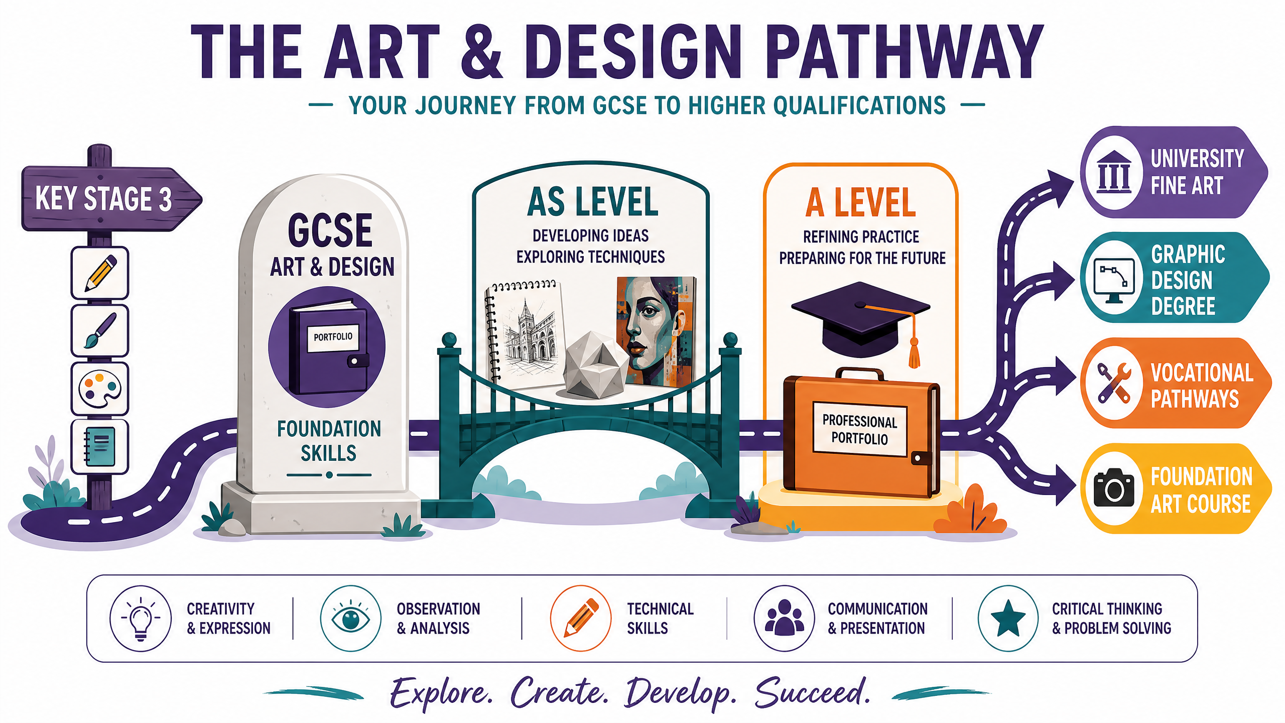 The Art and Design Academic Pathway