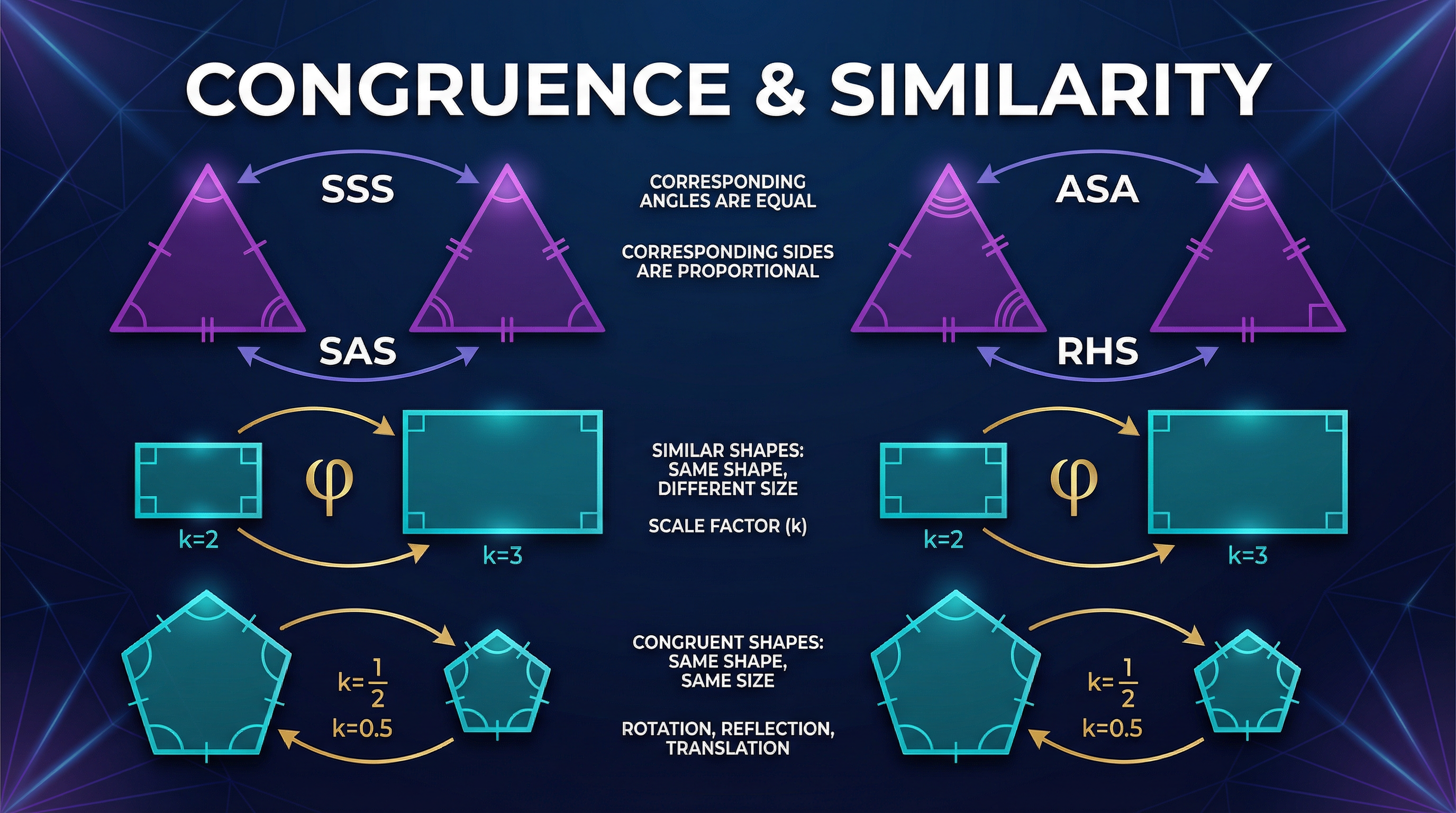 Congruence and Similarity