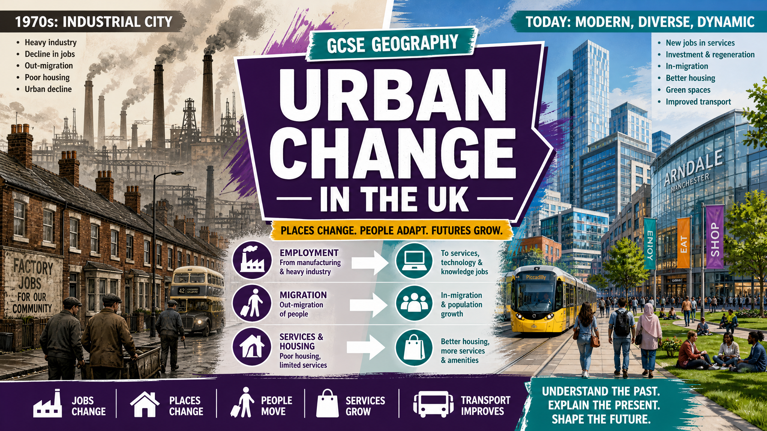 Urban Change in the UK