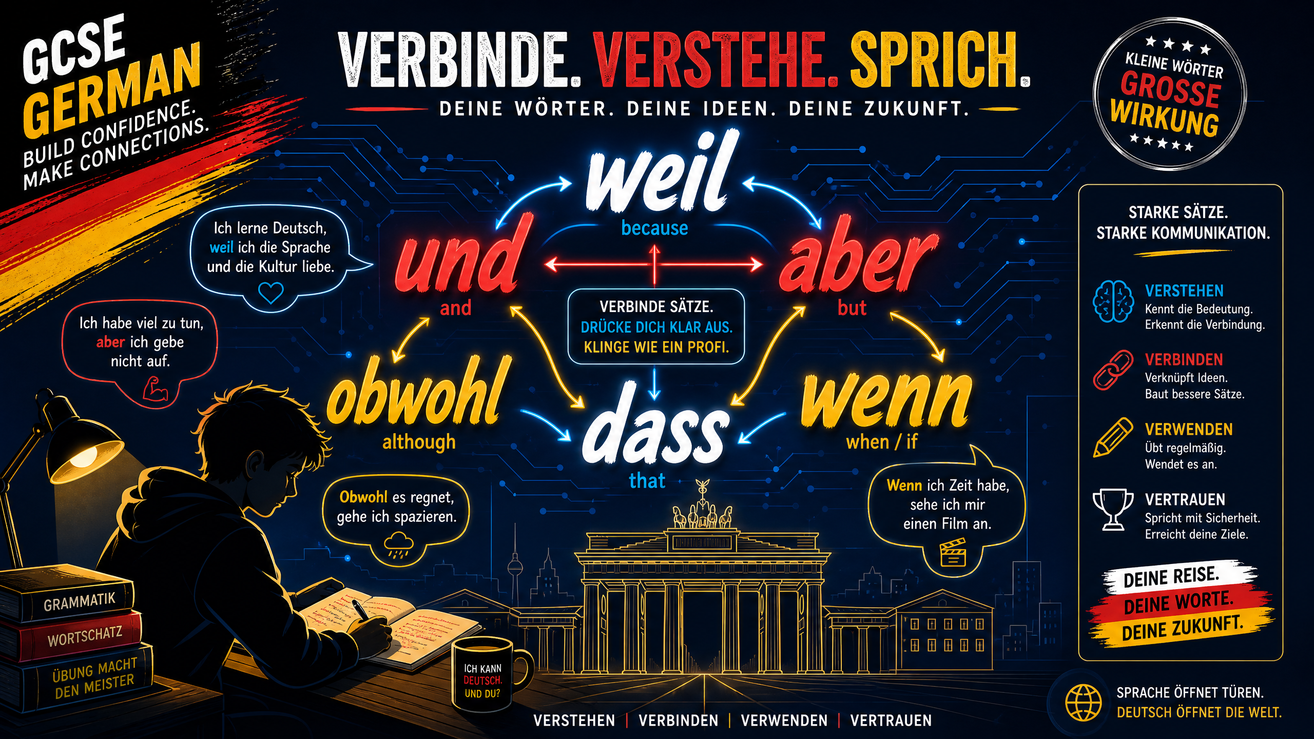 Mastering German Conjunctions