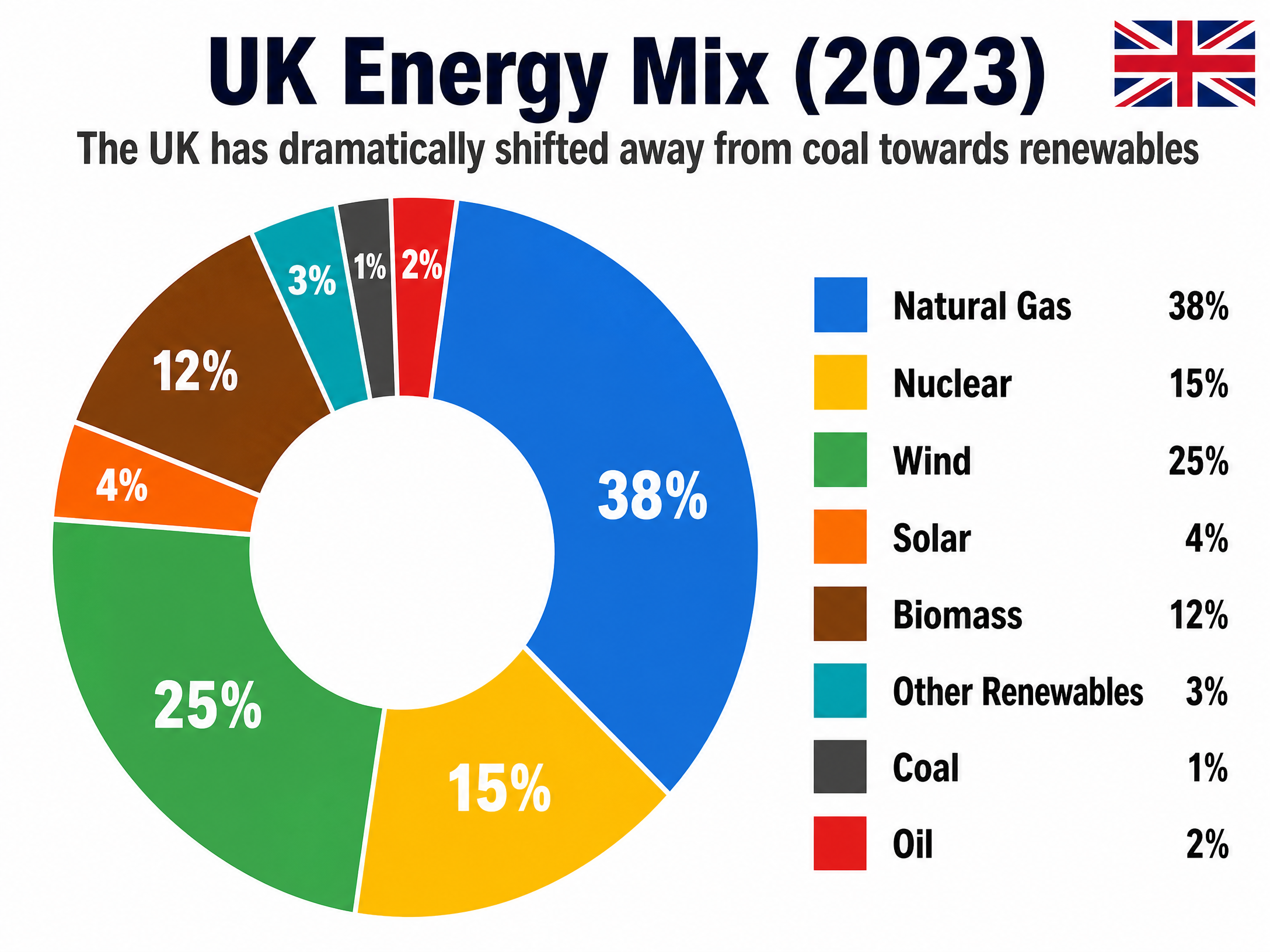 The UK Energy Mix (2023)
