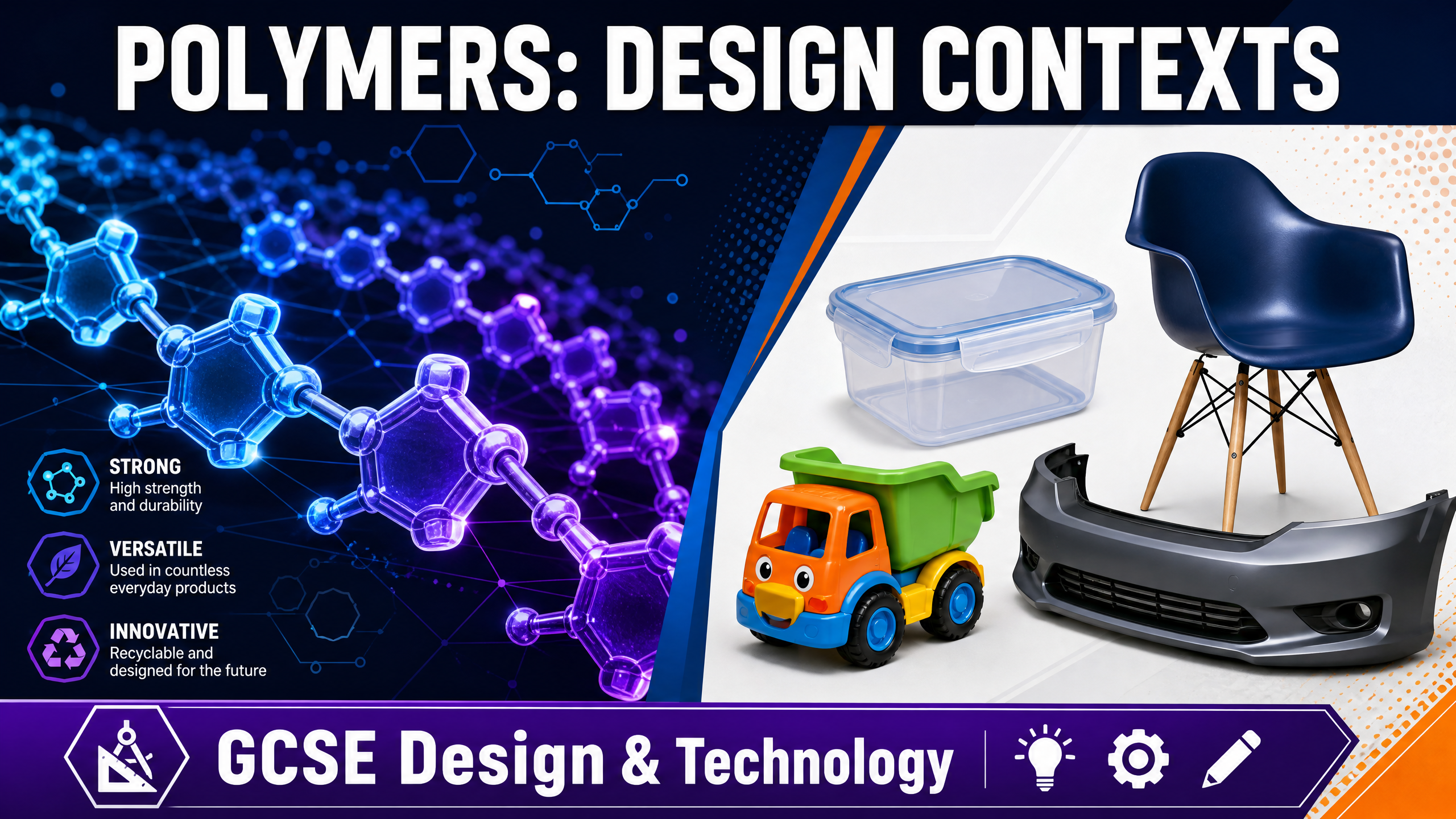 Header image for Polymers: Design Contexts