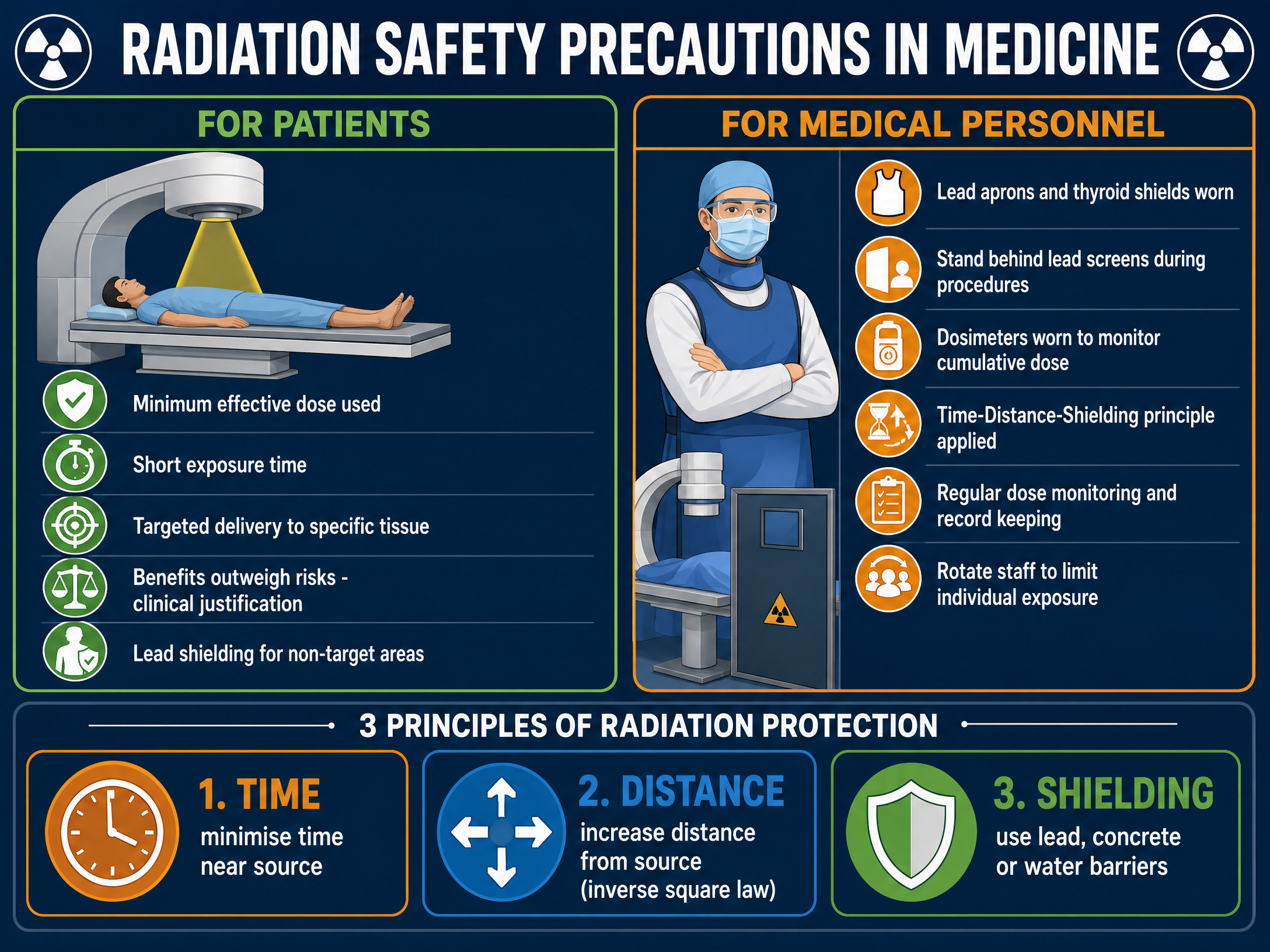 Radiation Safety Precautions in Medicine