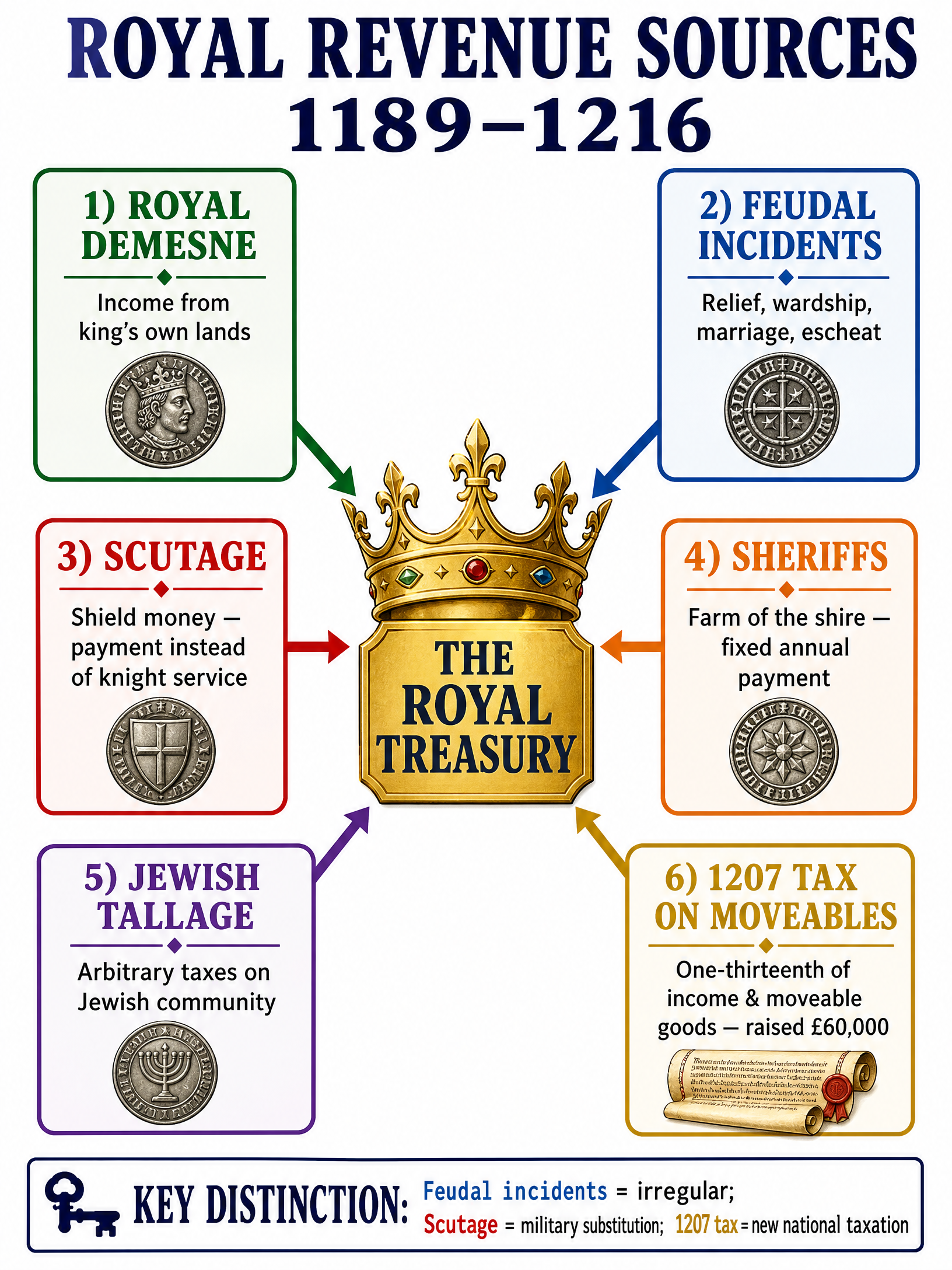 Royal Revenue Sources 1189–1216