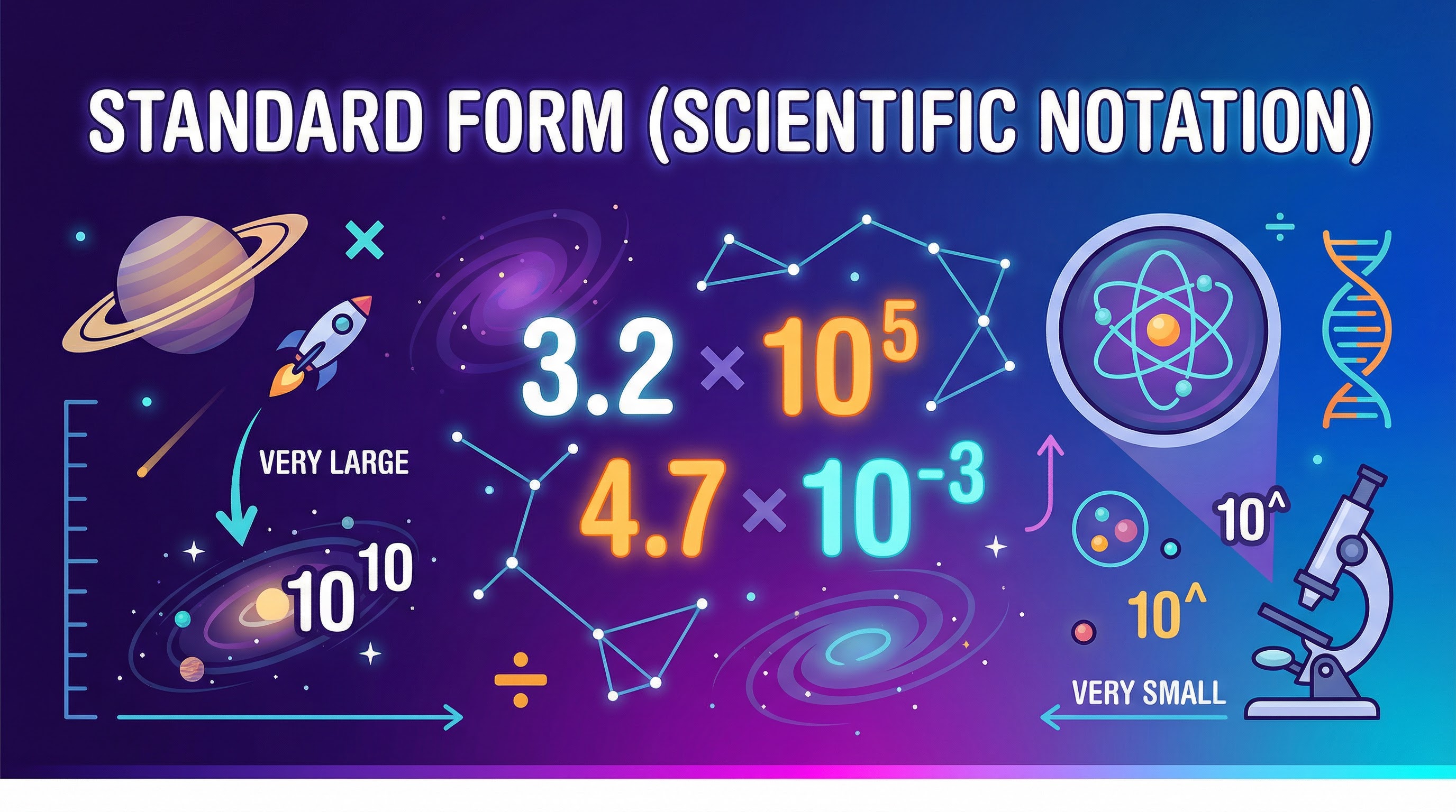 Header image for Standard Form (Scientific Notation)