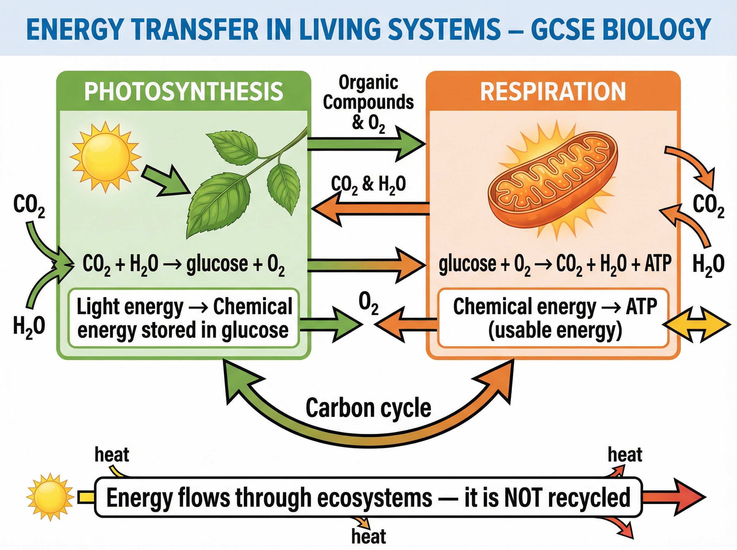 Energy Transfer in Living Systems